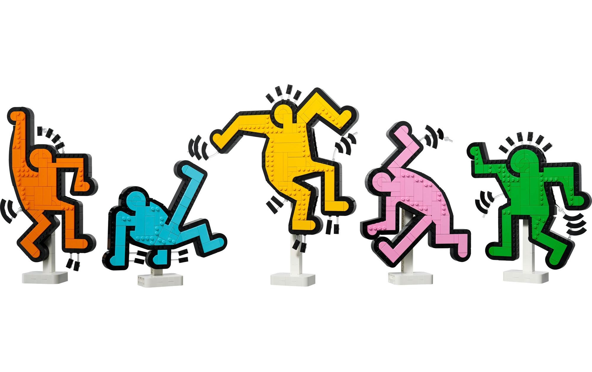 LEGO® Spielbausteine »Art Keith Haring Tanzende Figuren«