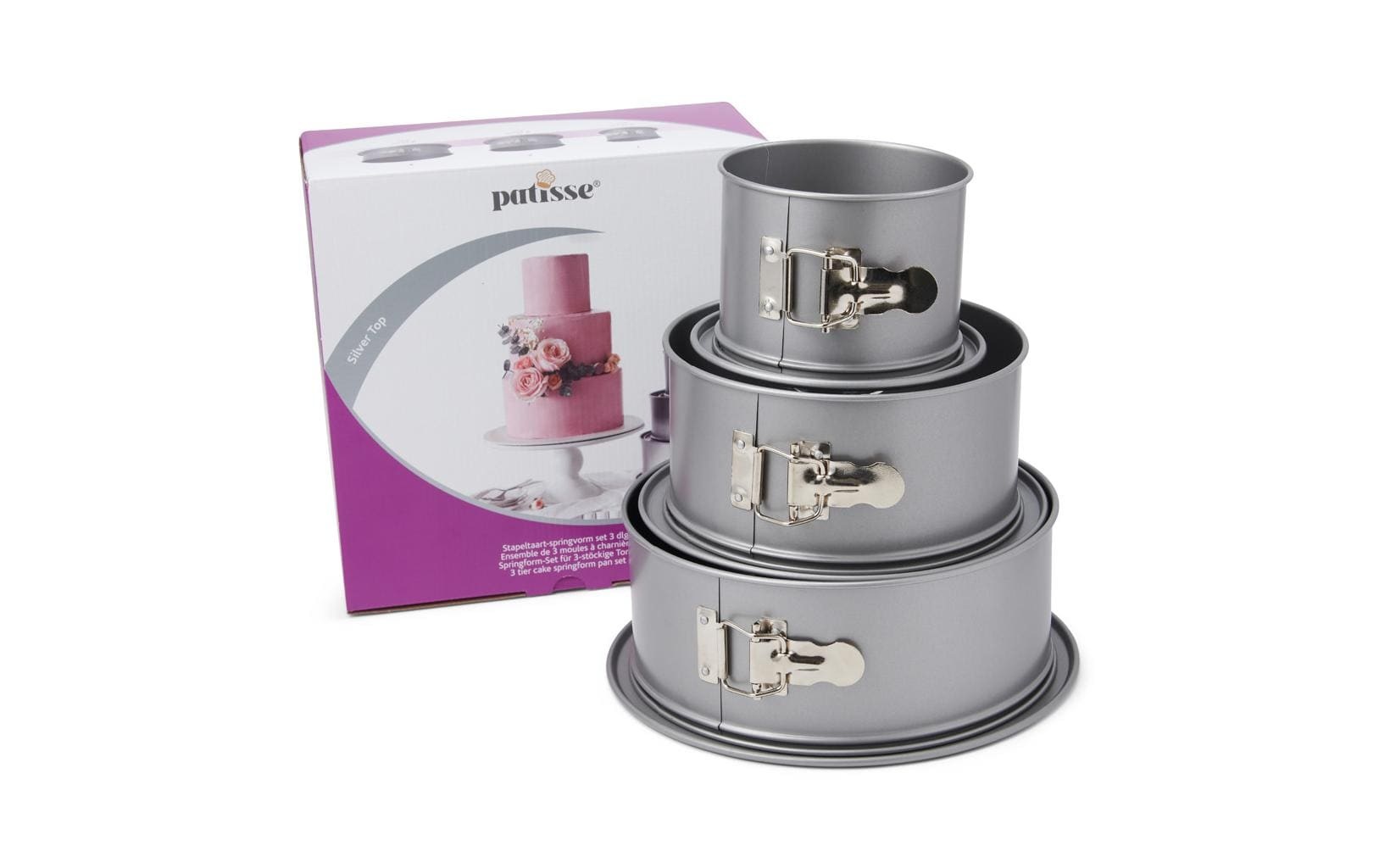 Image of patisse Springform "Springformen-Set Silver-Top 3-teilig"