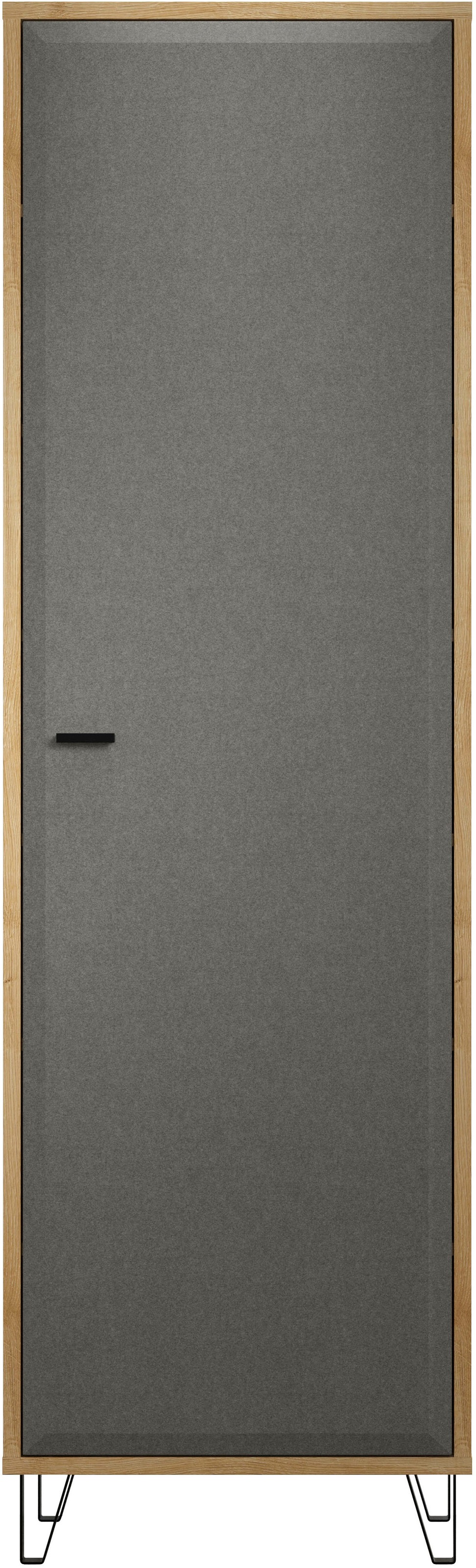 Image of Home affaire Garderobenschrank "Belva" 1 Stk. tlg. Flurschrank mit 5 verstellbaren Böden und ausziehbarer Kleiderstange