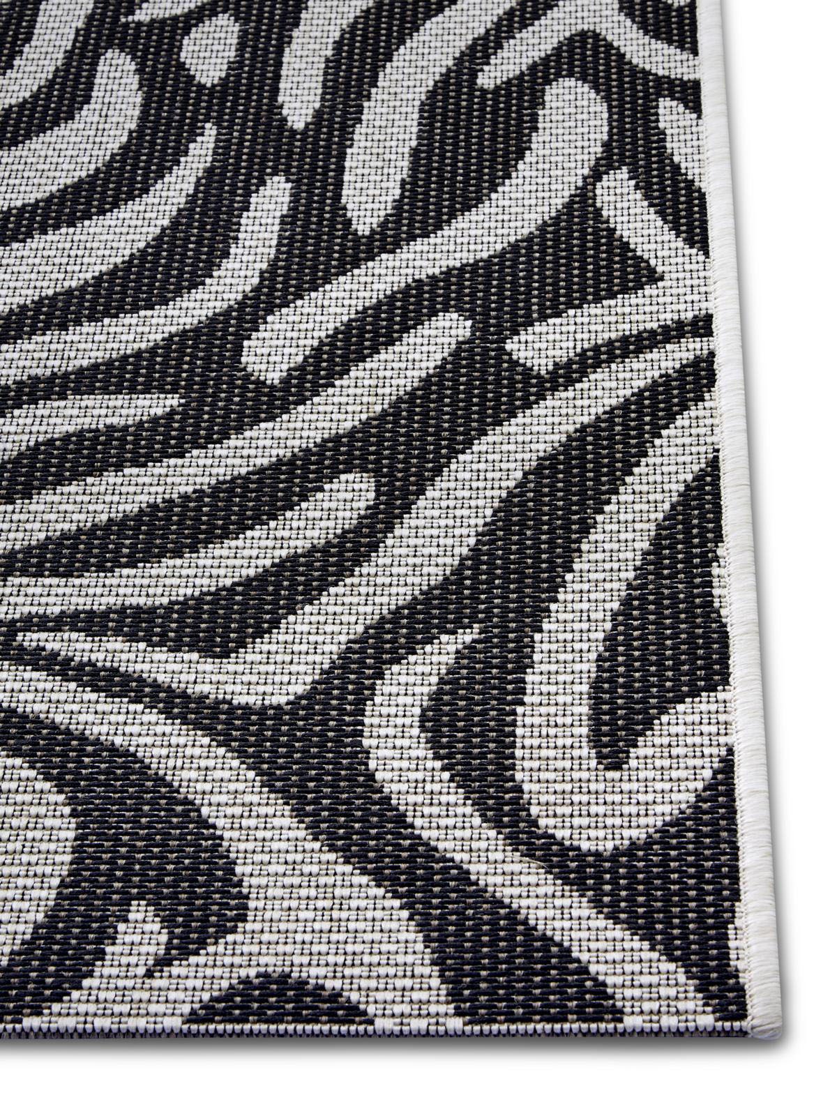 NORTHRUGS Teppich »Cebra«, rechteckig, acheter gekettelt, Design, Pflegeleicht Zebra confortablement Robust, Flachgewebe