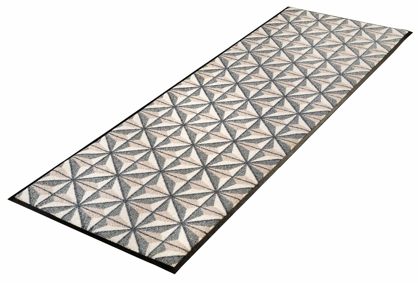 Image of wash+dry by Kleen-Tex Läufer »Kubus«, rechteckig, 7 mm Höhe, Schmutzfangläufer, rutschhemmend, waschbar, ideal in Diele & Flur bei Ackermann Versand Schweiz