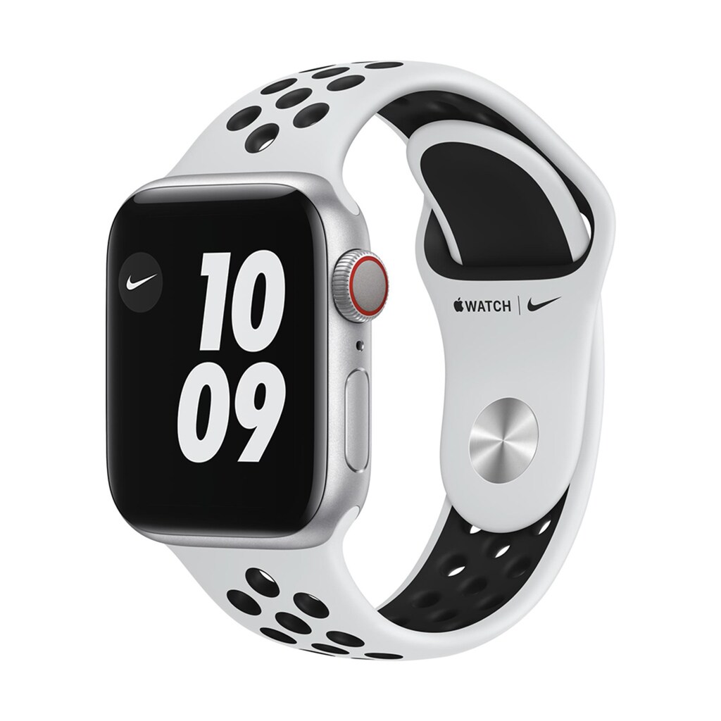 Apple Smartwatch »Serie Nike 6, GPS, 40 mm Aluminium-Gehäuse mit Nike-Sportarmband«, (Watch OS)