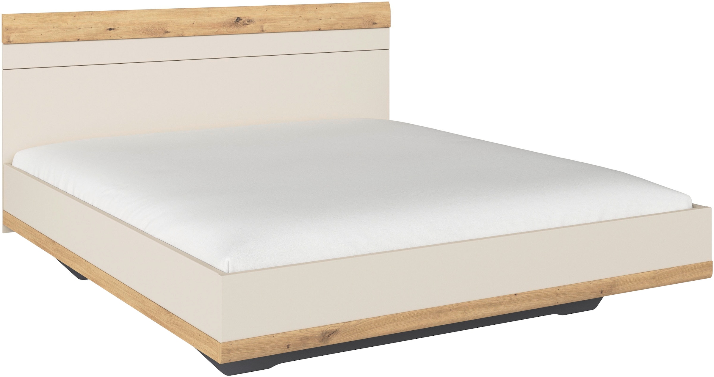 rauch Futonbett »Bett Doppelbett Holzbett SAJO« mit Farb-Absetzungen in komfortabler Sitzhöhe MADE IN GERMANY