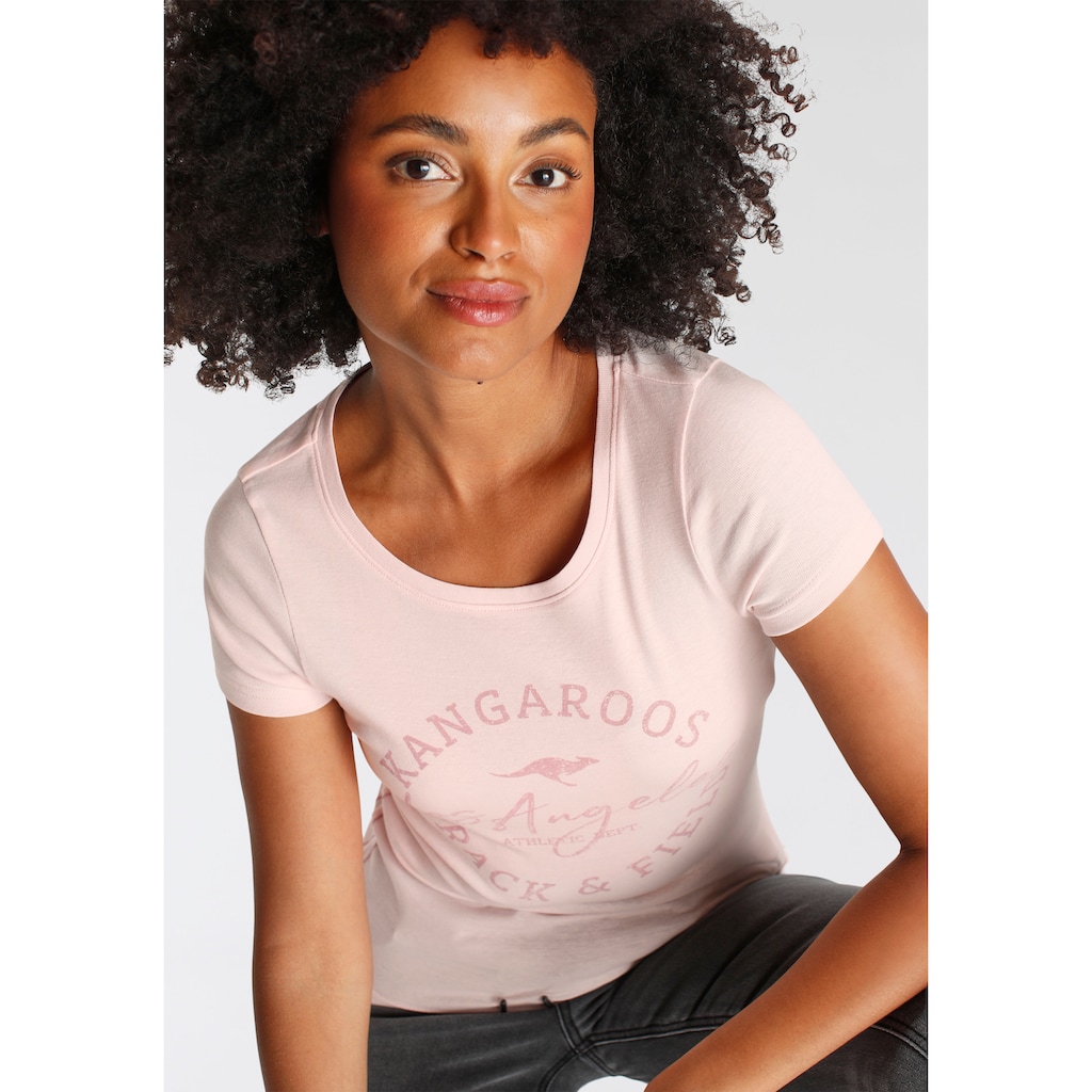 KangaROOS Print-Shirt, im American-Look