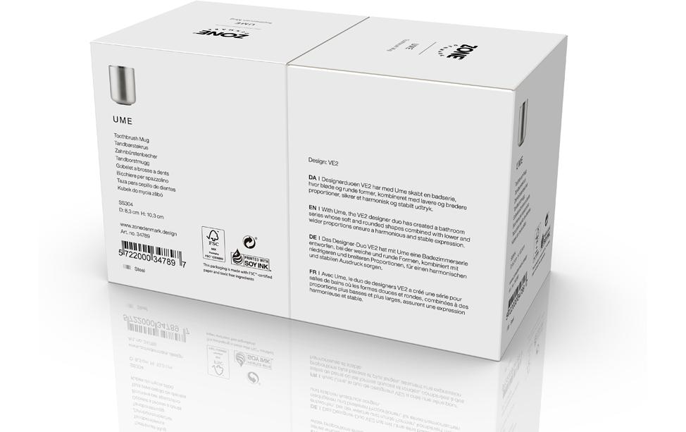 Zone Denmark Gobelet pour brosse à dents »Zone Ume«