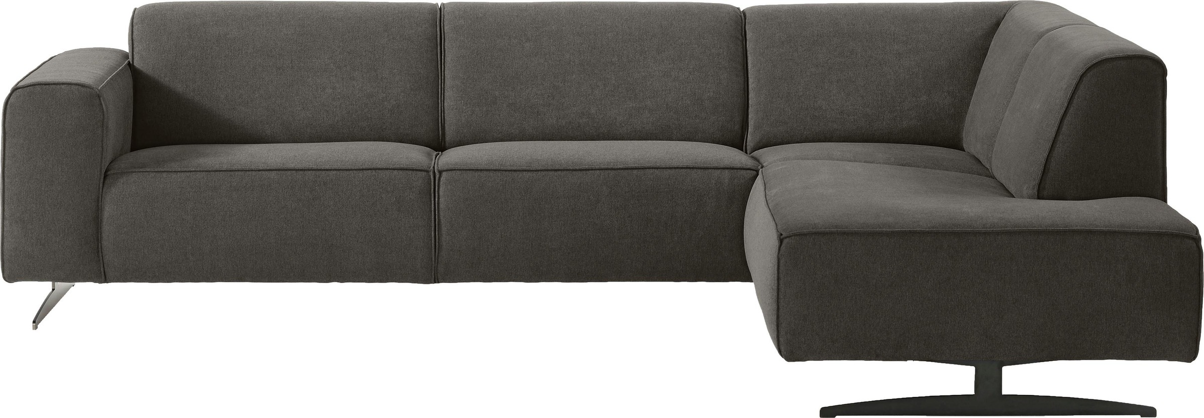 Image of Places of Style Ecksofa »Murcia«, mit Federkern, Keder und besonderen Metallfüssen bei Ackermann Versand Schweiz