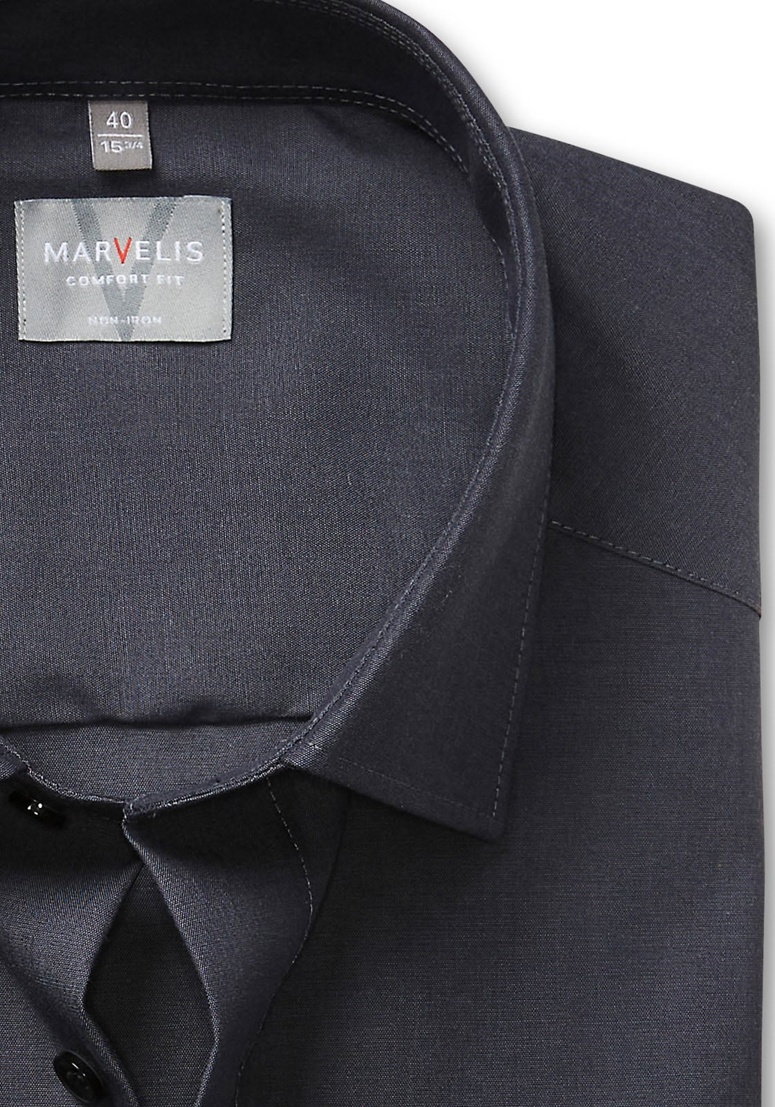 MARVELIS Chemise à manches longues Businesshemd, comfort fit, New-Kentkragen