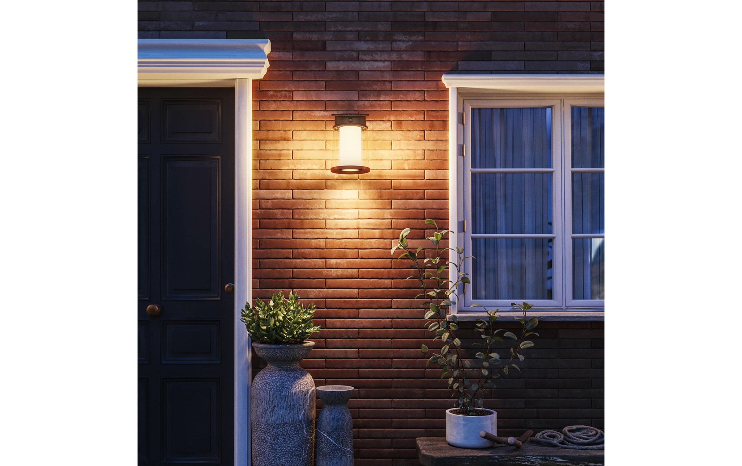 Philips LED Solarleuchte Warmweiss