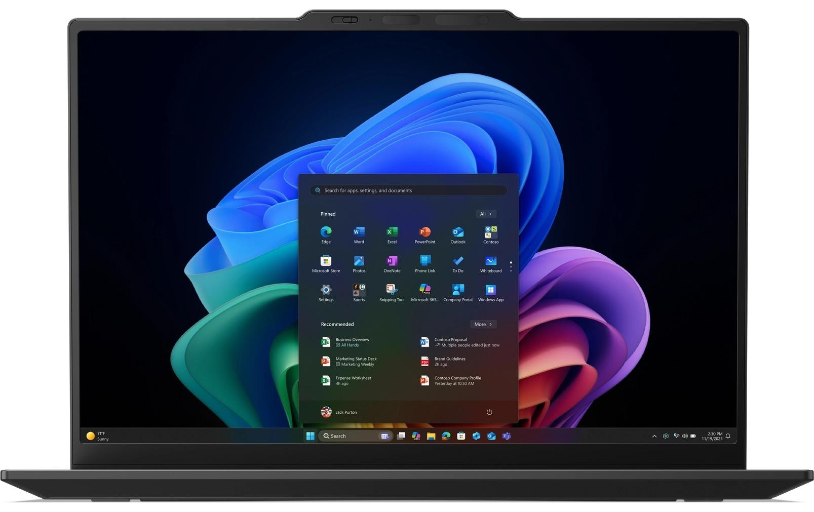 Lenovo Notebook »ThinkPad X1 Carbon Gen 14 Aura Edition Copilot+ PC« / 14 ″ Intel Core Ultra 7 Integrierte NPU (Neural Processing Unit)