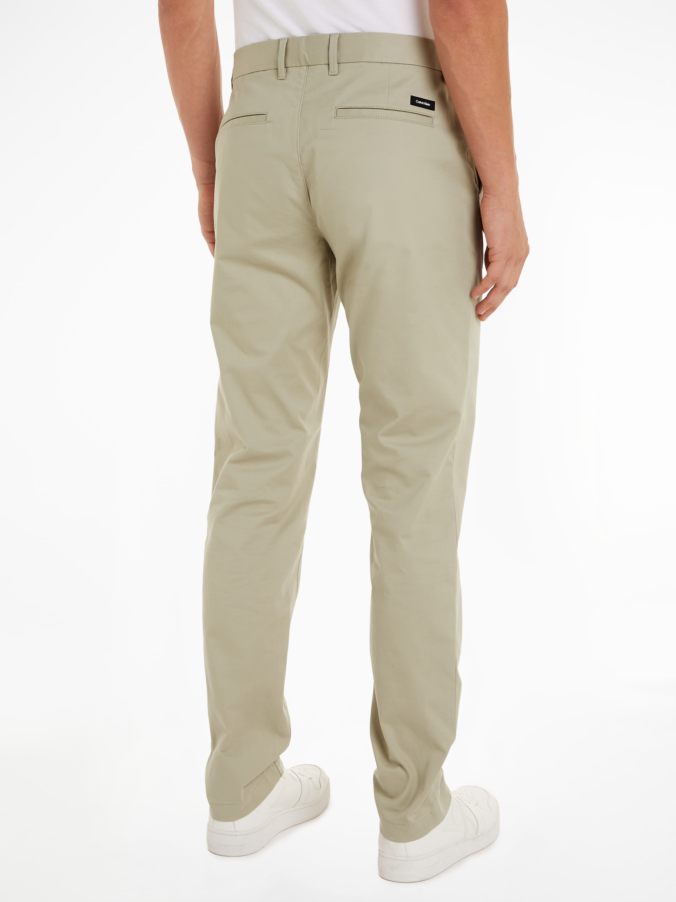 Calvin Klein Chinohose »MODERN TWILL SLIM CHINO«, mit Logoprägung