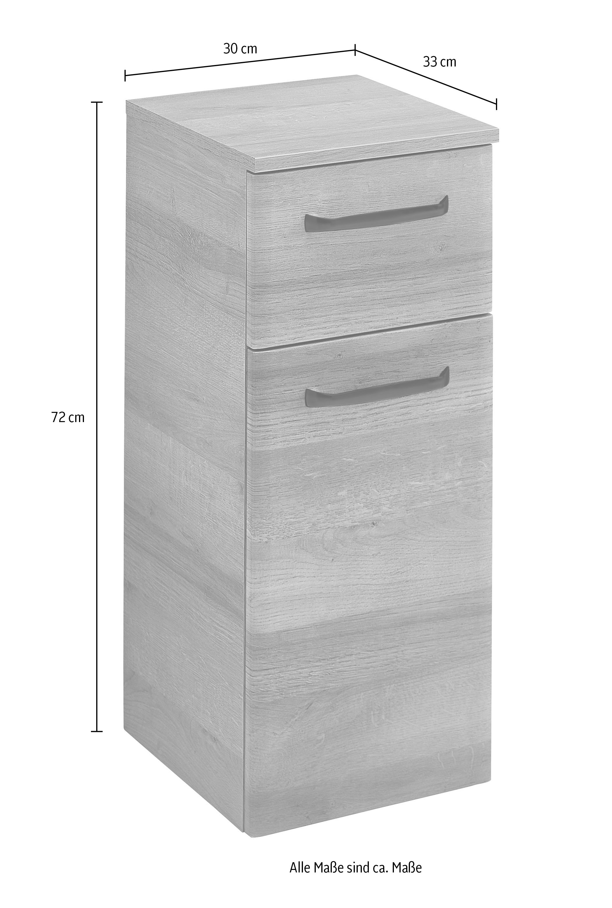 Saphir Armoire basse »Quickset 318, mit 1 Tür, 1 Auszug, 30cm breit« 1 cuis tlg.