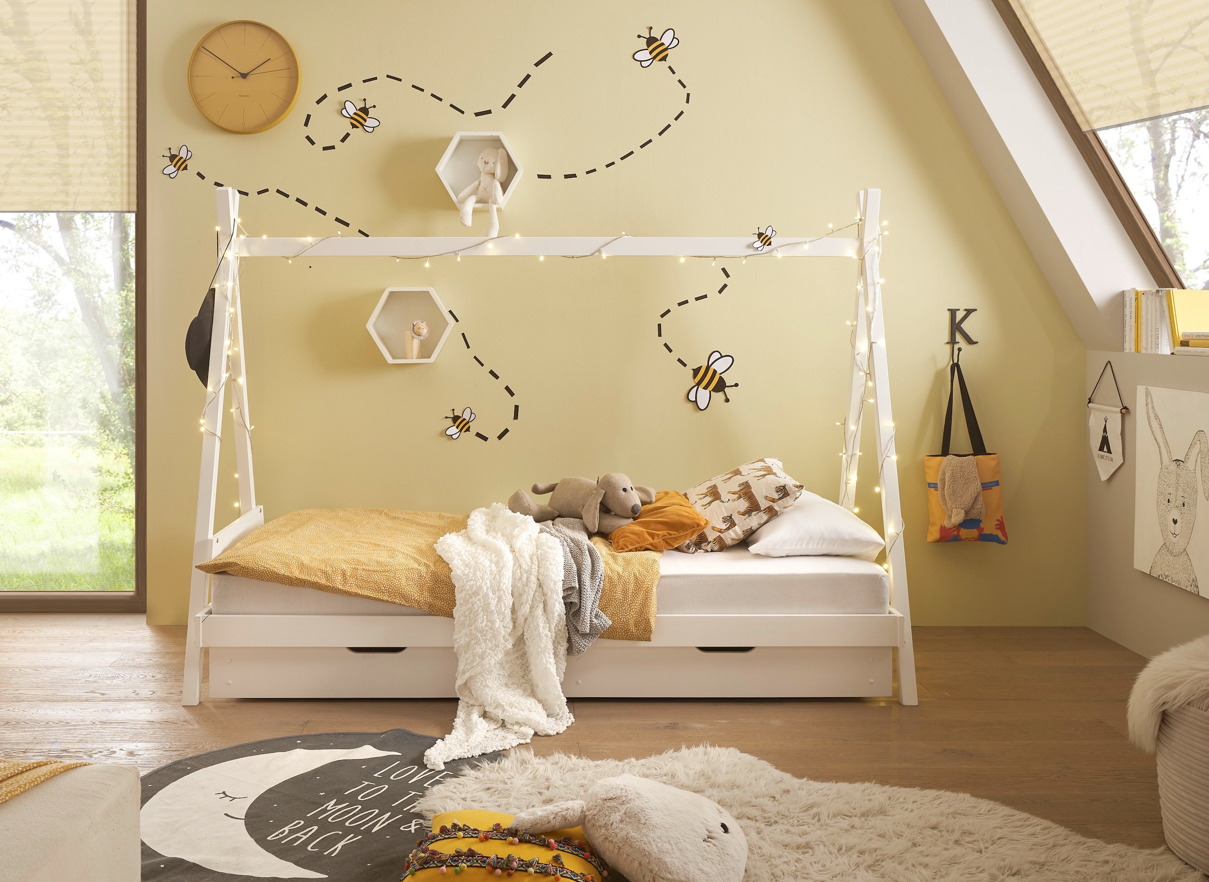Begabino Bettschubkasten »Sora« 2-teiliges Set