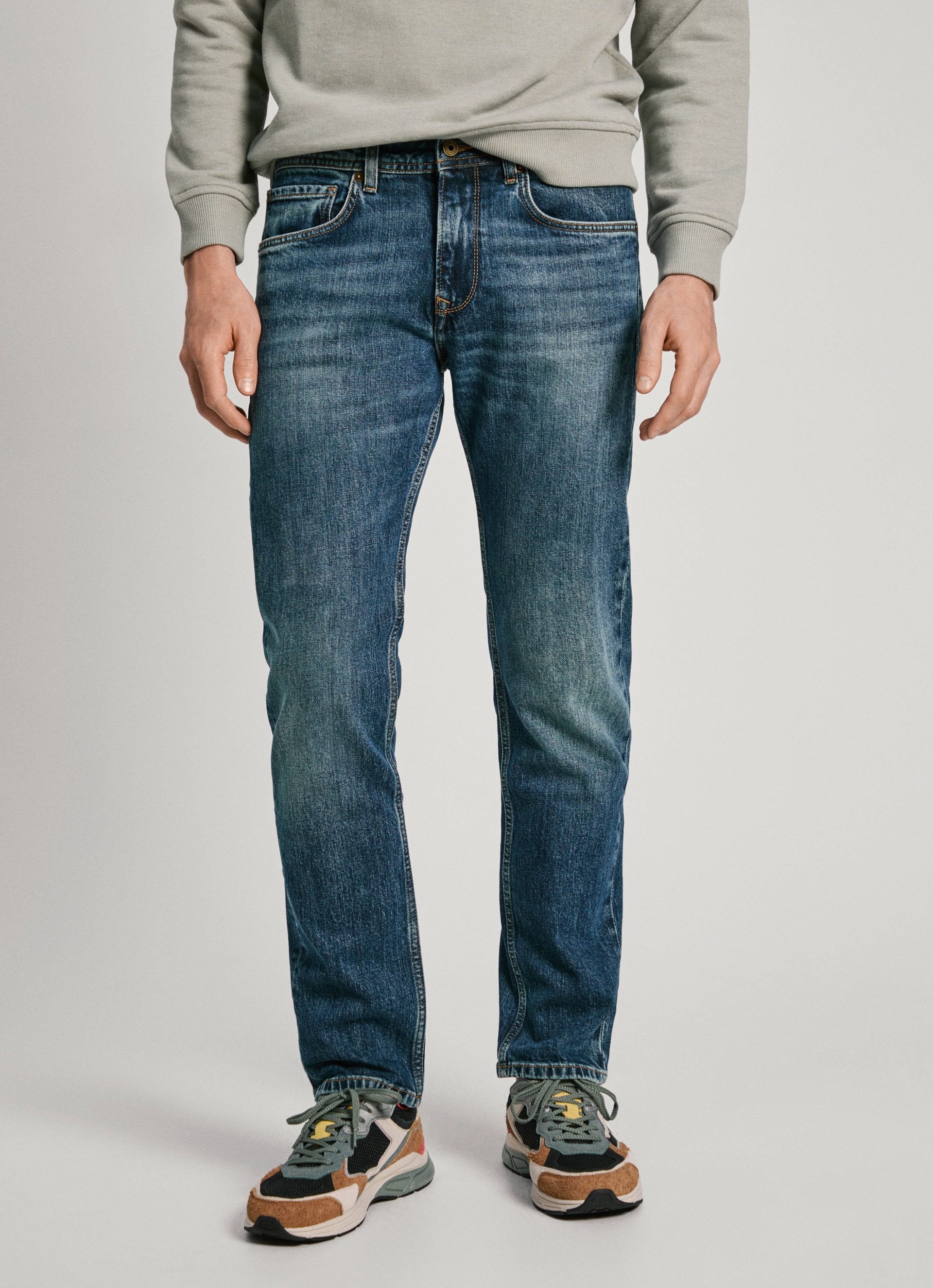 Straight-Jeans »STRAIGHT JEANS«