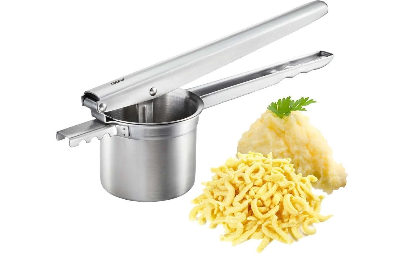 Image of GEFU Kartoffelpresse "PRENSO" ideal auch für Saft- und Spätzle, stabile Edelstahlausfürhrung
