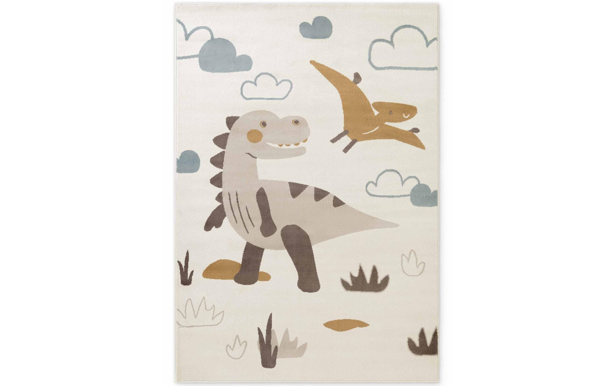 HANSE Home Tapis pour enfants »Dino« Rectangulaire 10 mm Höhe Pflegeleicht, Weich, Kinderzimmer, Spielteppich, Spielunterlage