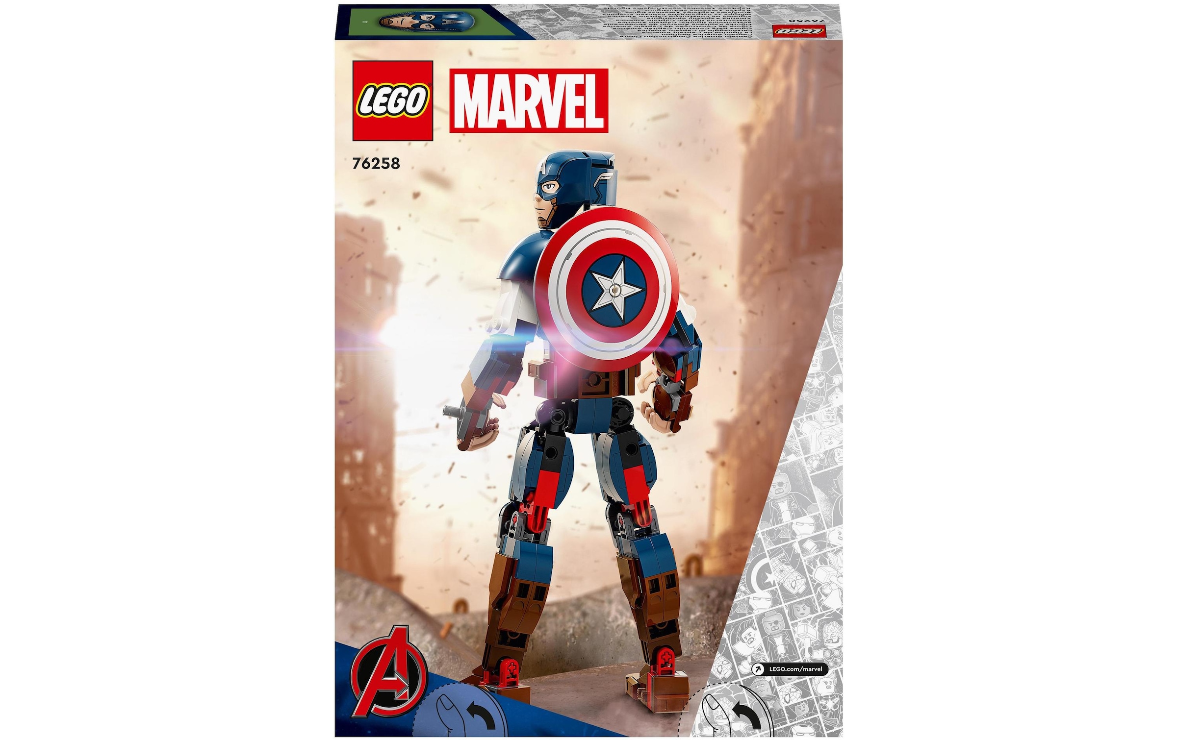 LEGO® Spielbausteine »Marvel Captain America«