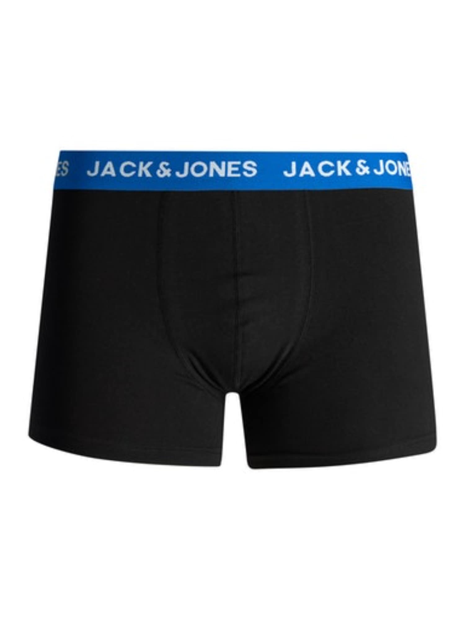 Jack & Jones Boxer »JACHUEY im Fünferpack mit toniger Naht und elastischem Bund« Packung, 5er-Pack, 5 Stk. unifarben, modisch, eng anliegend, Baumwollmischung