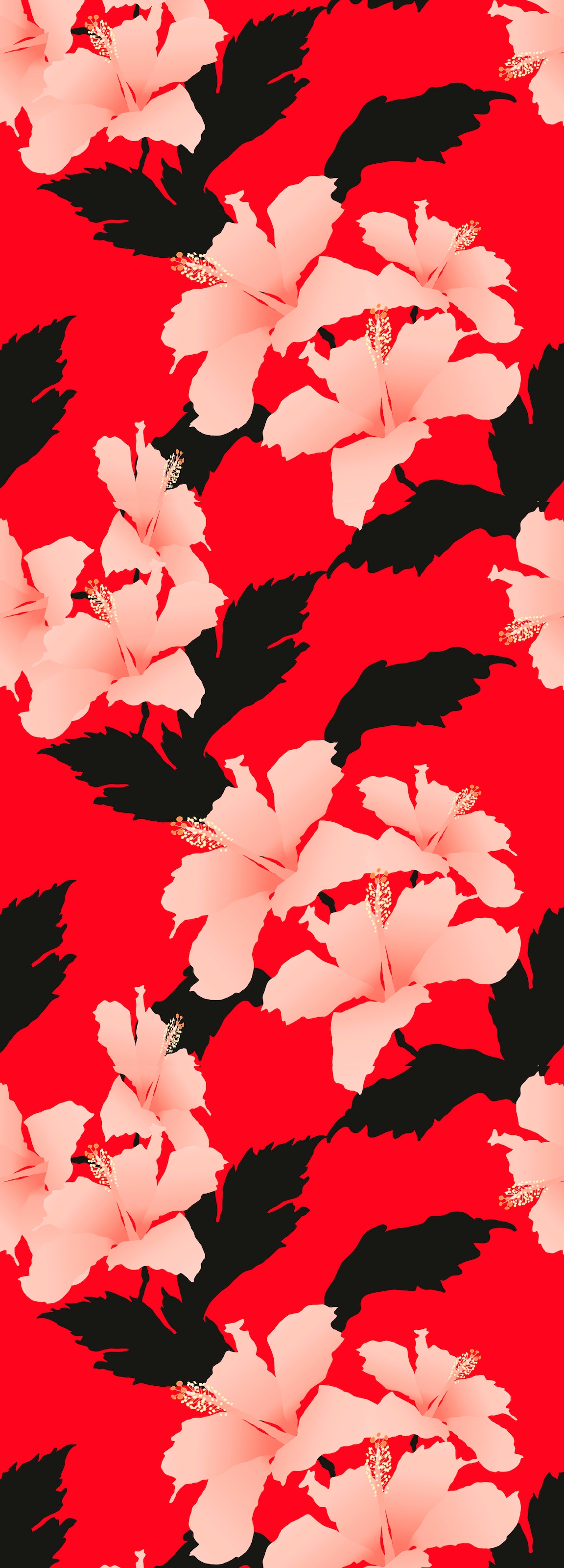 Image of queence Vinyltapete "Mian" Motiv bedruckt botanisch floral gemustert natürlich glatt 90x250cm, selbstklebend, kinderleichte Anbringung, Sticker