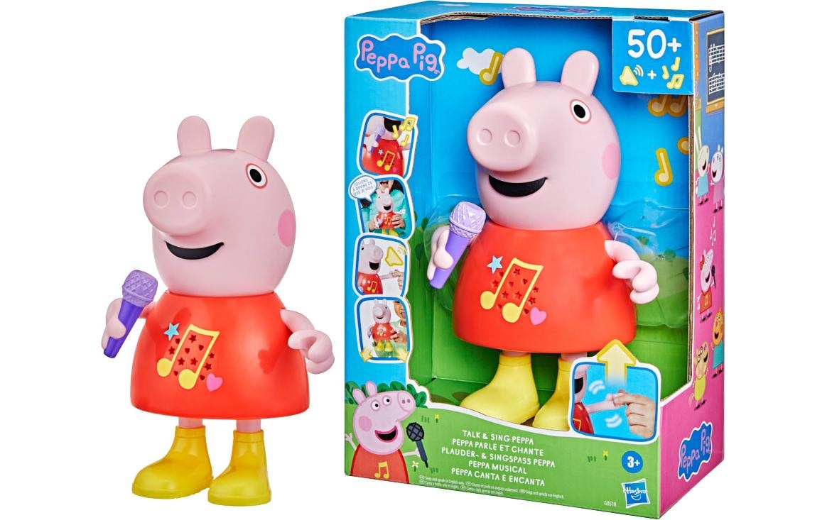 Hasbro Spielfigur »Peppa Pig Plauder- & Singspass«