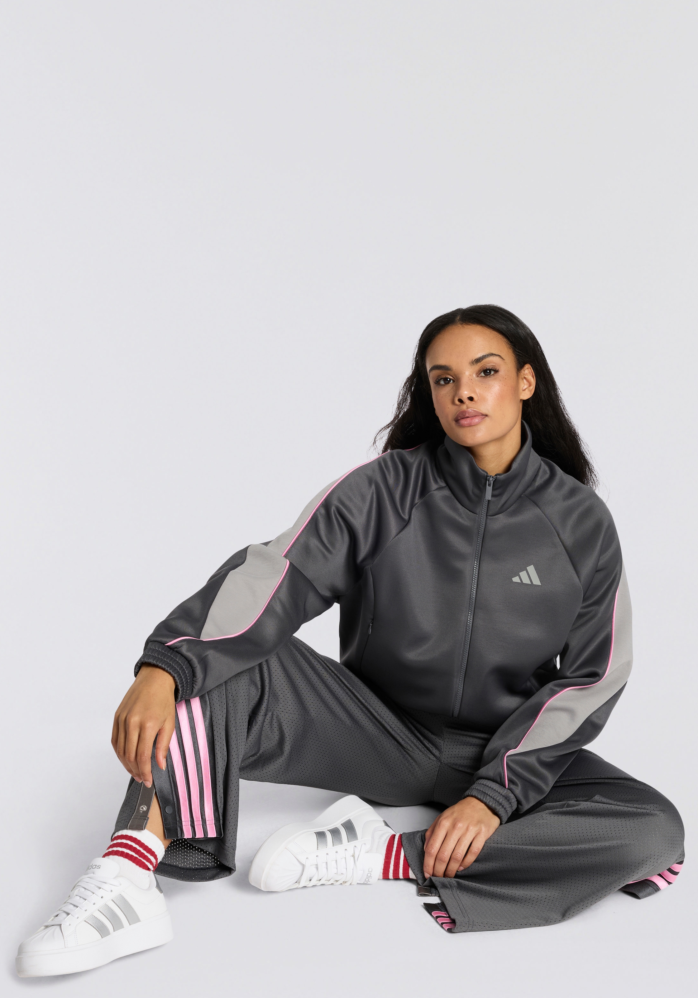 adidas Sportswear Trainingsjacke »W STADIUM TT« aus Polyester und Baumwolle, für Erwachsene