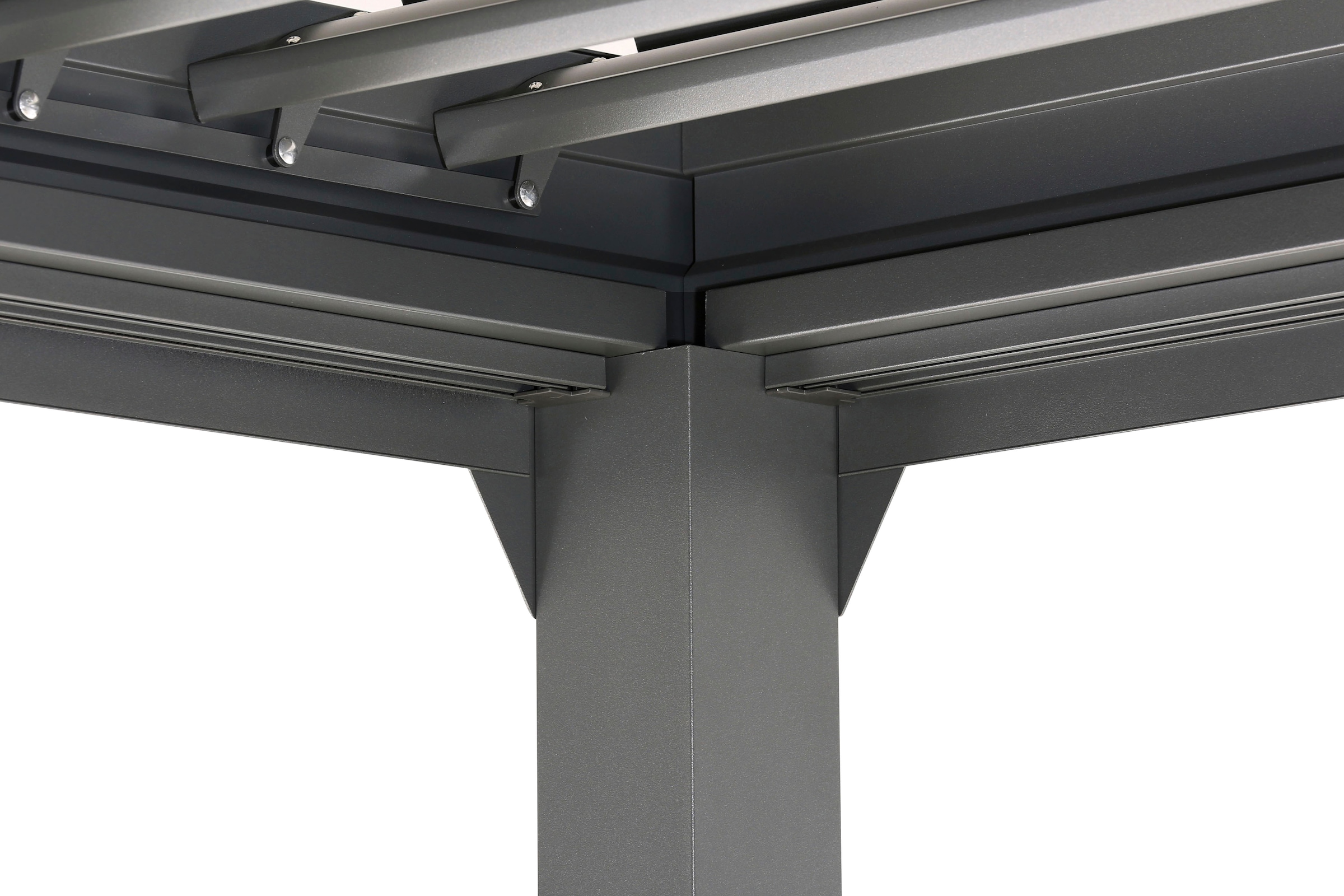 KONIFERA Pavillon »Palma«, Pergola, mit Lamellendach, Sockelmass: 300x300 cm oder 400x300 cm