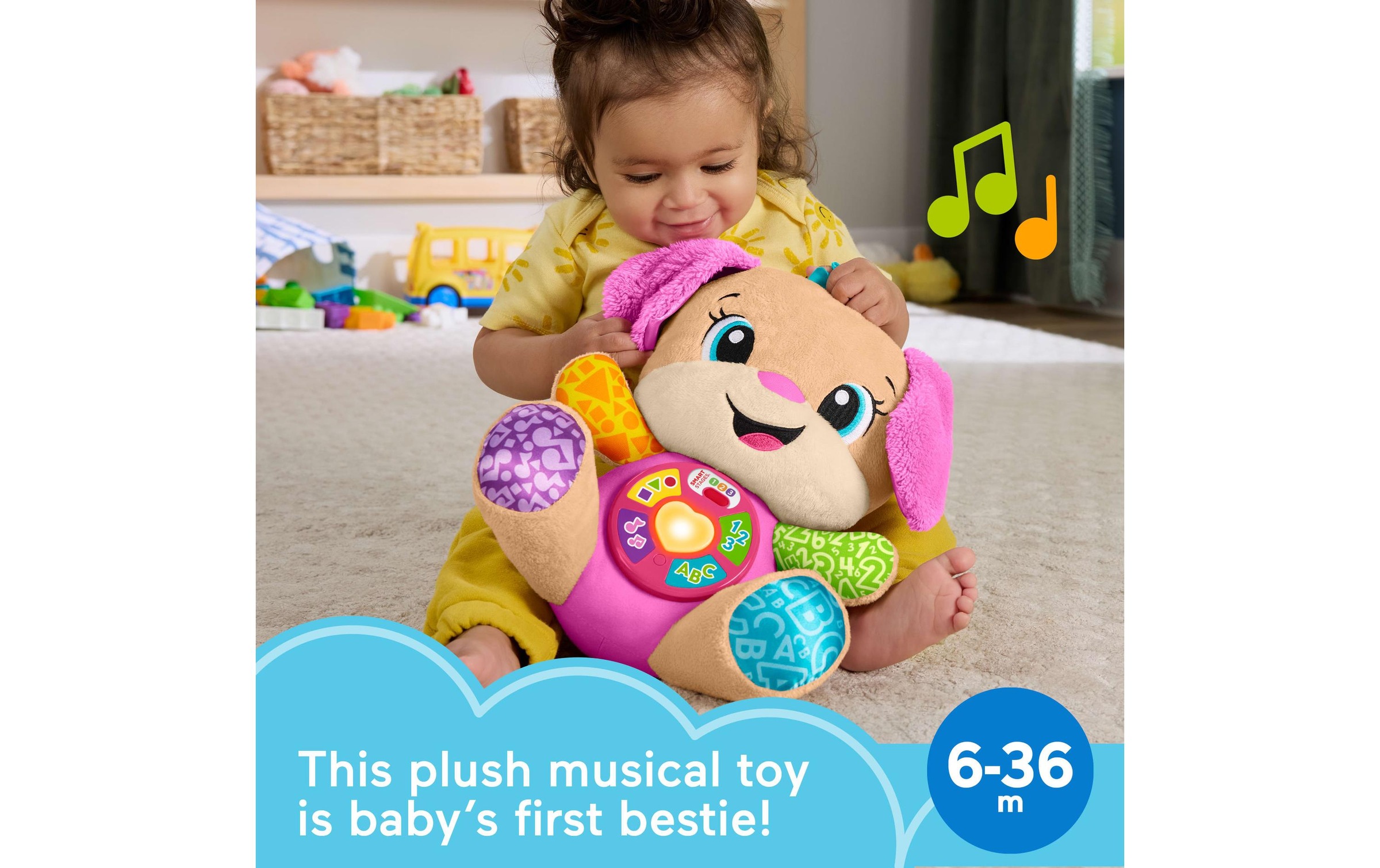 Fisher-Price® Plüschfigur »Lernspass Hundefreundin«
