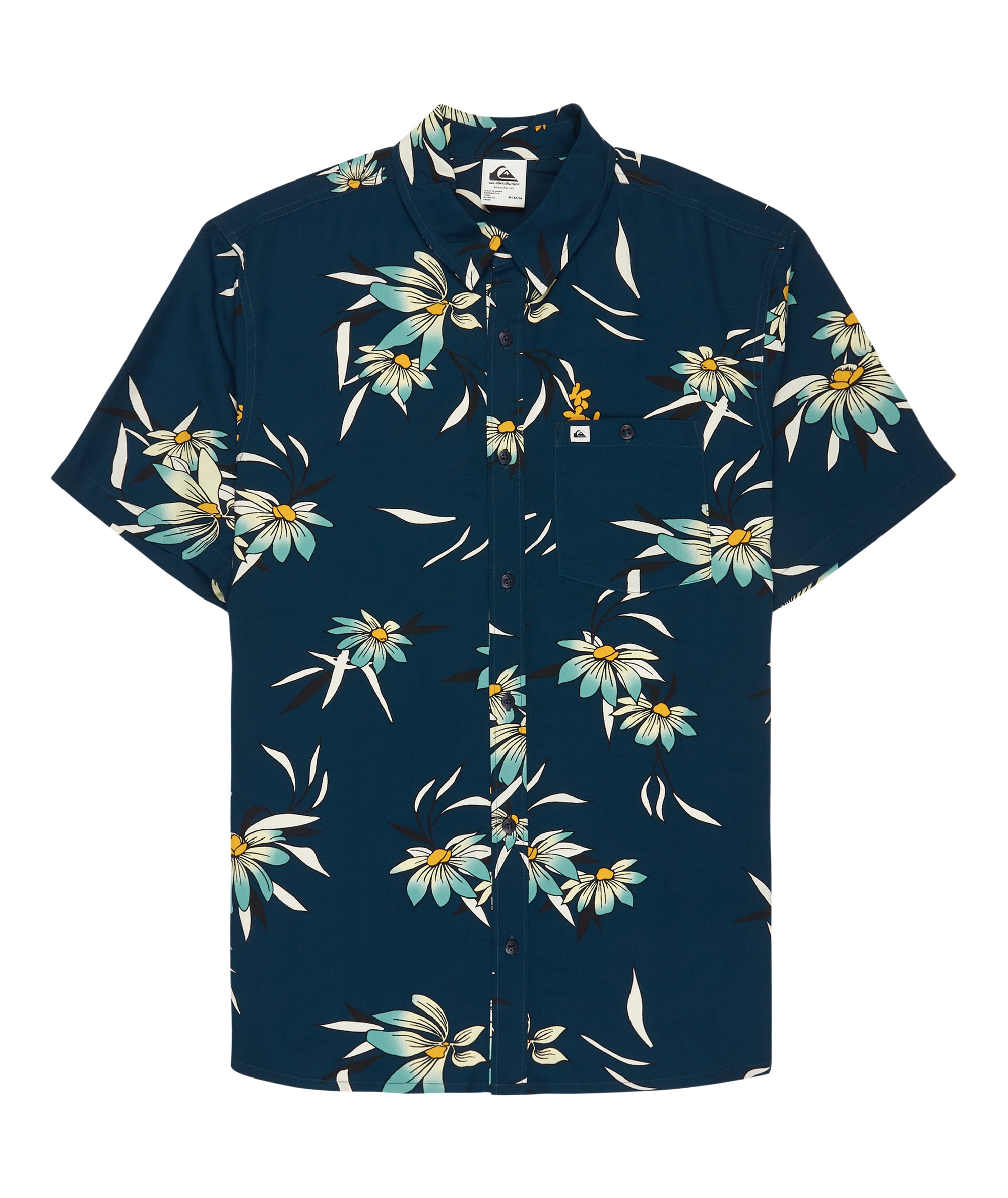 Quiksilver Kurzarmhemd »COASTAL FLORAL SHORT SLEEVE« Kurzarmhemd für Sportmode, Sommermode und Strandmode, aus Viskose