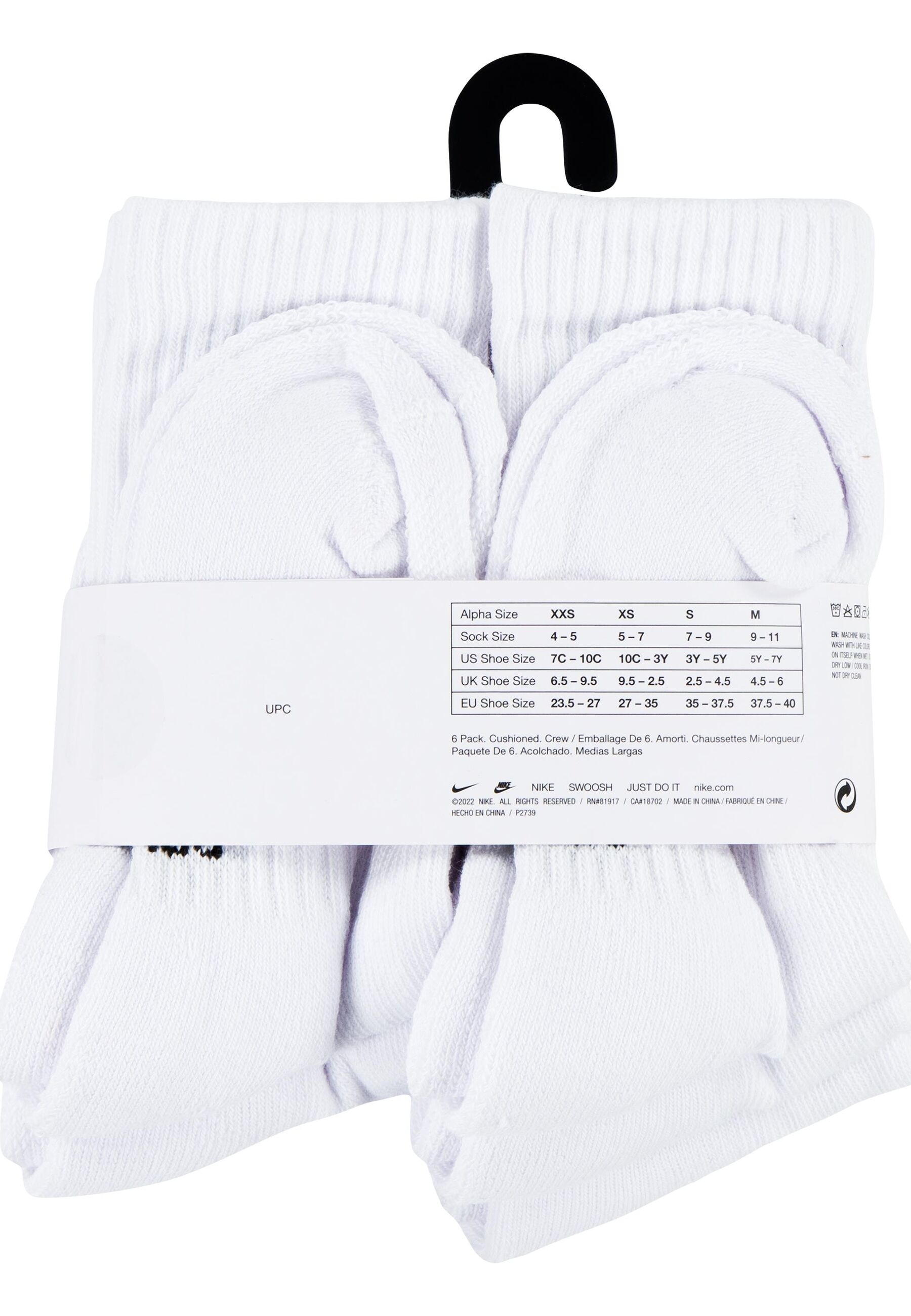 Nike Sportswear Socken »NHB NIKE DF PERF BASIC CREW«, (6 Paar), für Kinder, Gr. 23 - 26,5
