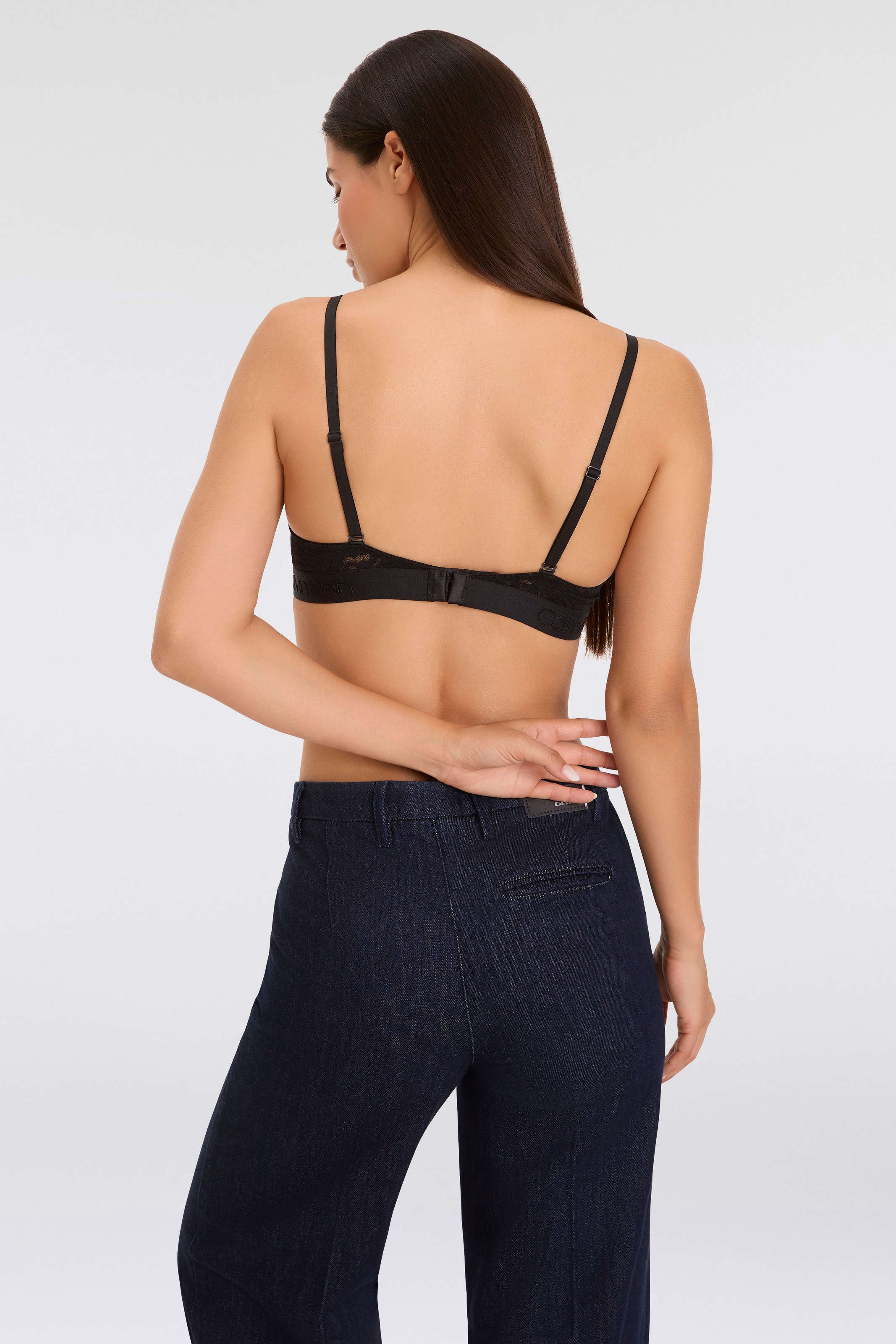 Calvin Klein Underwear Bügel-BH »LIGHTLY LINED DEMI«, mit Spitzeneinsatz