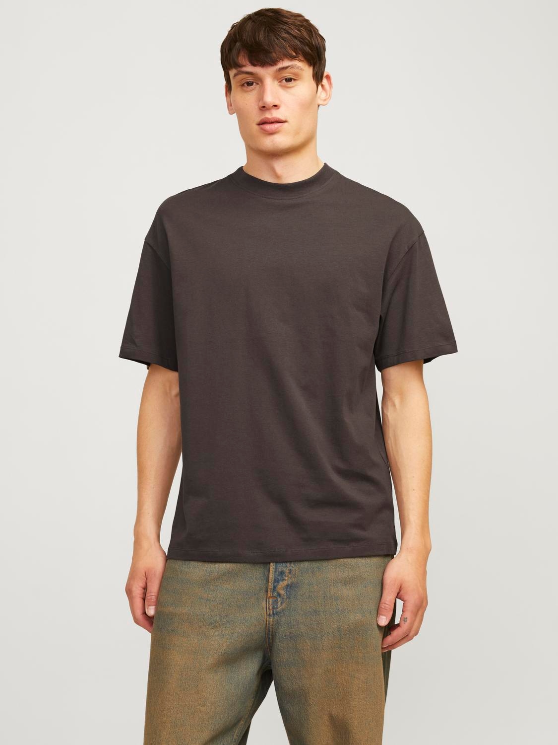 Oversize-Shirt »JJEBRADLEY TEE SS O-NECK NOOS«