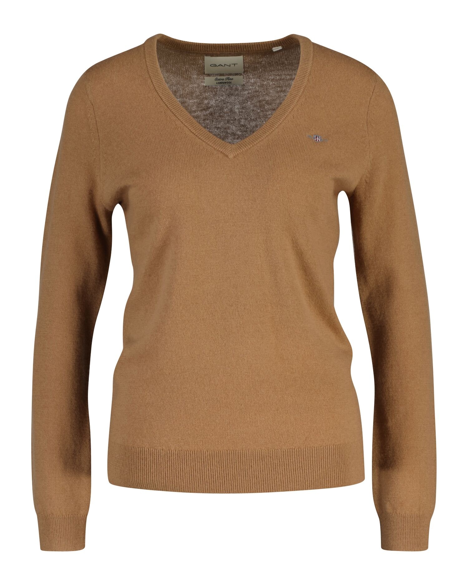 Image of Gant V-Ausschnitt-Pullover "EXTRAFINE LAMBSWOOL V-NECK"