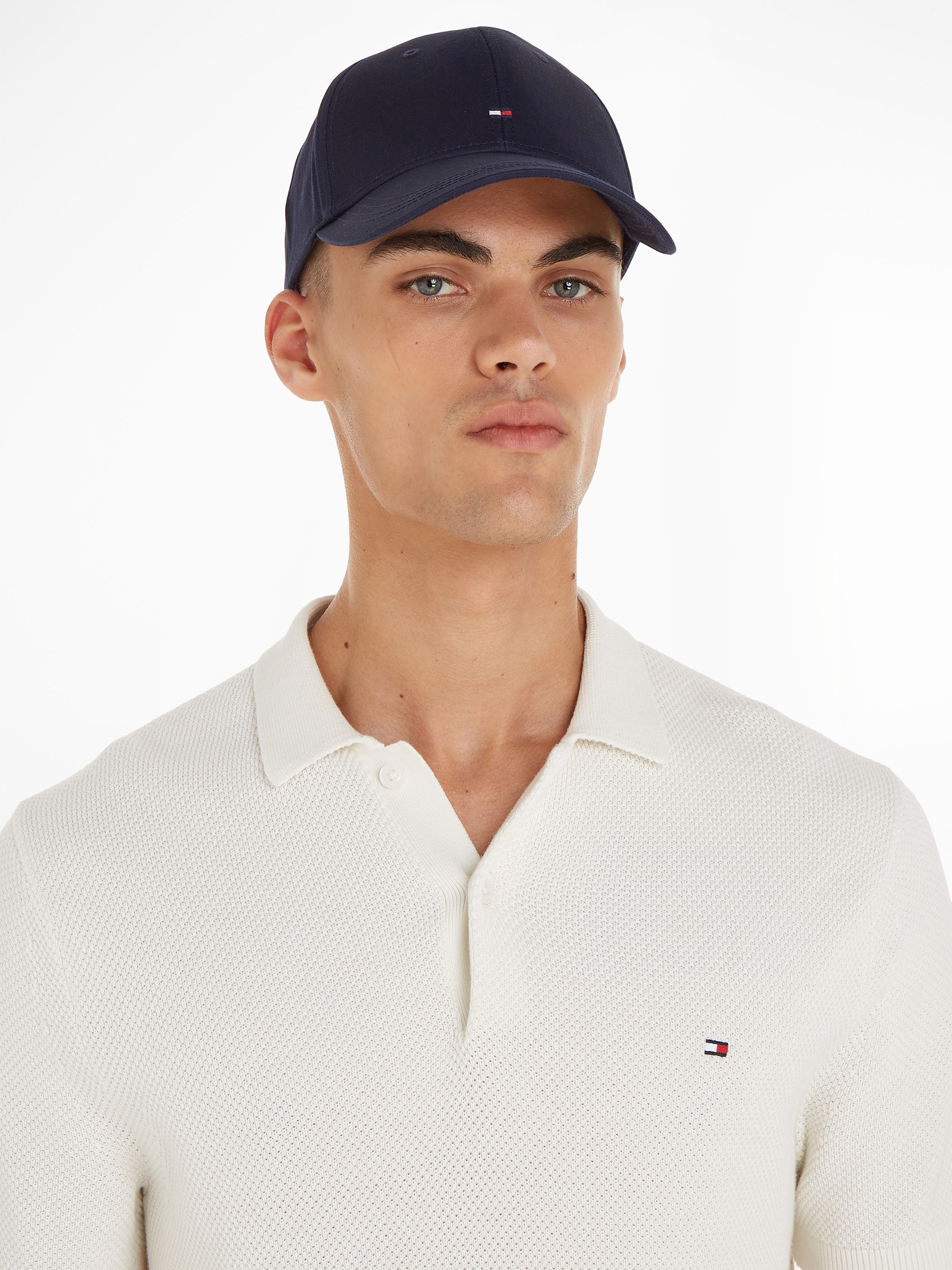 Tommy Hilfiger Baseball Cap »CLASSIC BB CAP«, Verstellbarer Riemen mit Logo-Schnalle, One Size