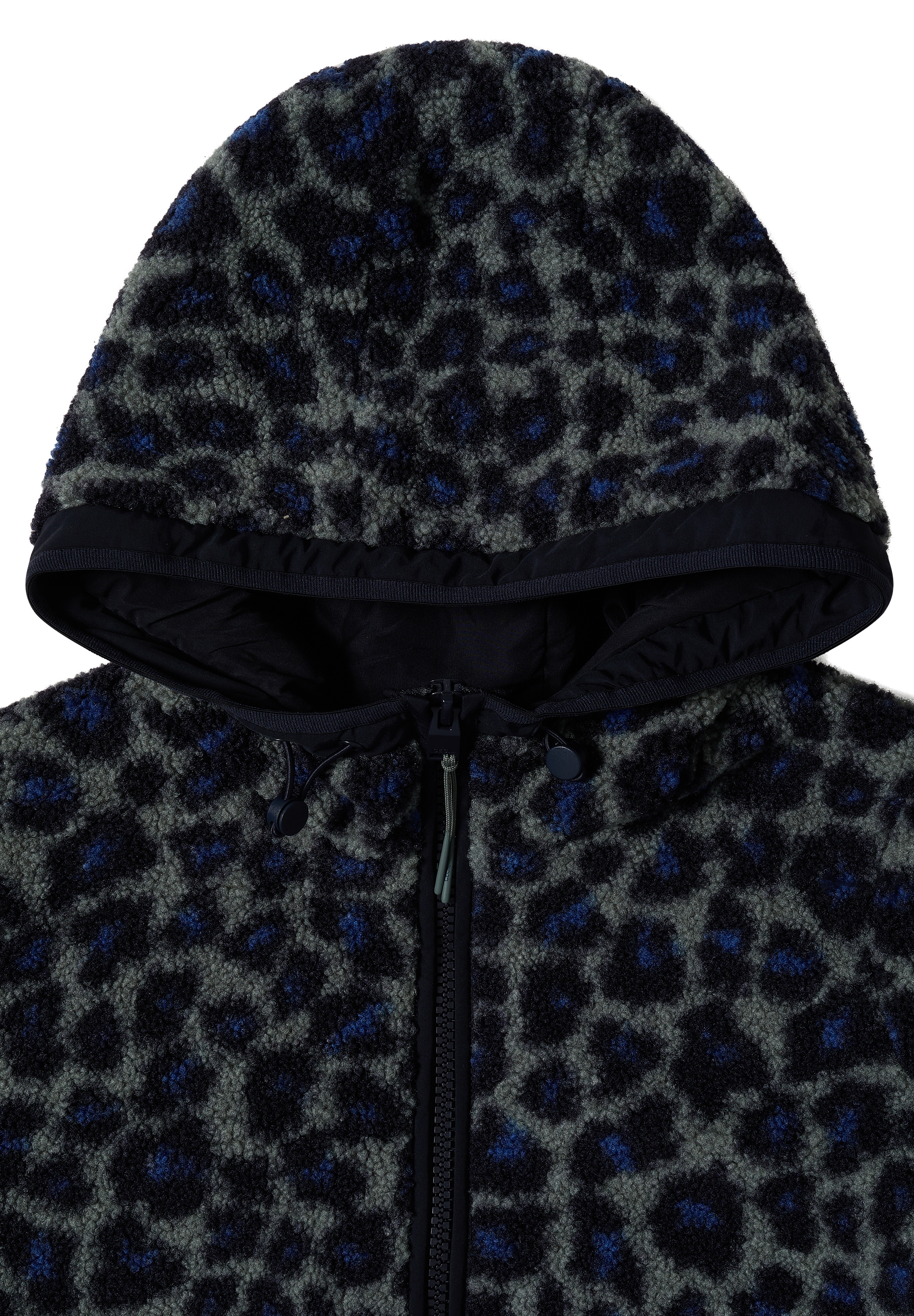 Cecil Fellimitatjacke mit Kapuze mit Softshell-Details und Kapuze