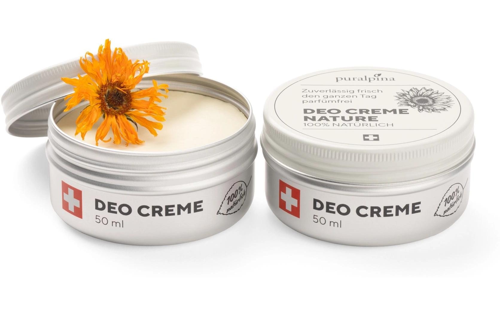 nicht definiert Deo-Creme »Puralpina Natur 50 ml«, Aluminiumfrei