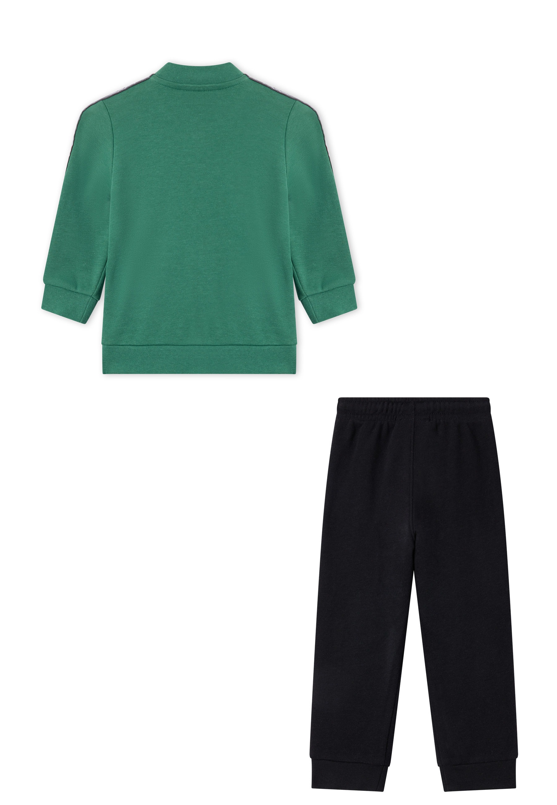 Champion Trainingsanzug »Sports-inspired Toddler Terry Full Zip Sweatsuit with tape detailing« 2 tlg. zweiteiliges Set, mit Reissverschluss, aus Baumwolle und Polyester