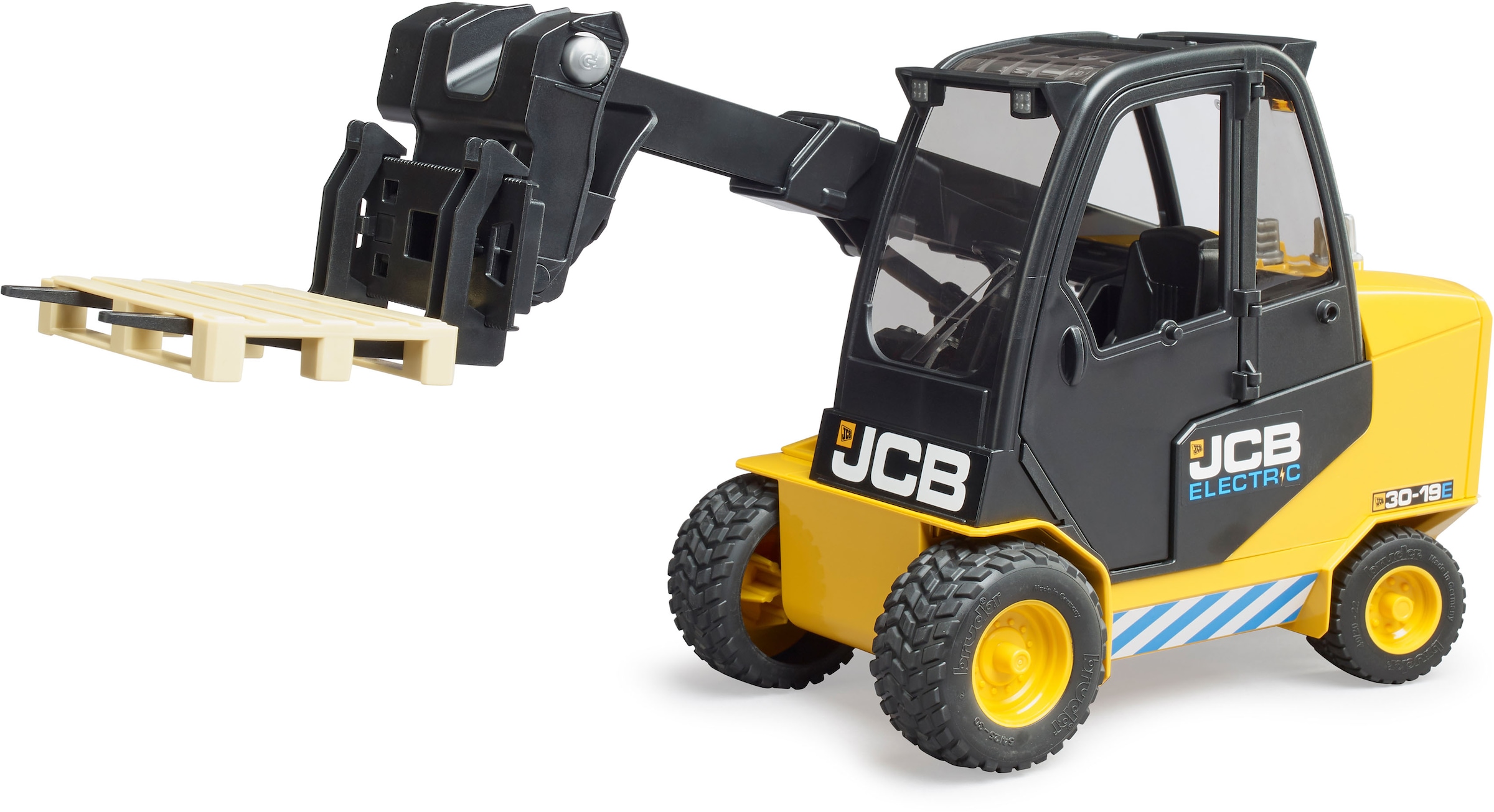 Image of Bruder® Spielzeug-Gabelstapler »JCB Teletruk (2512)«, mit Palette; Made in Germany bei Ackermann Versand Schweiz