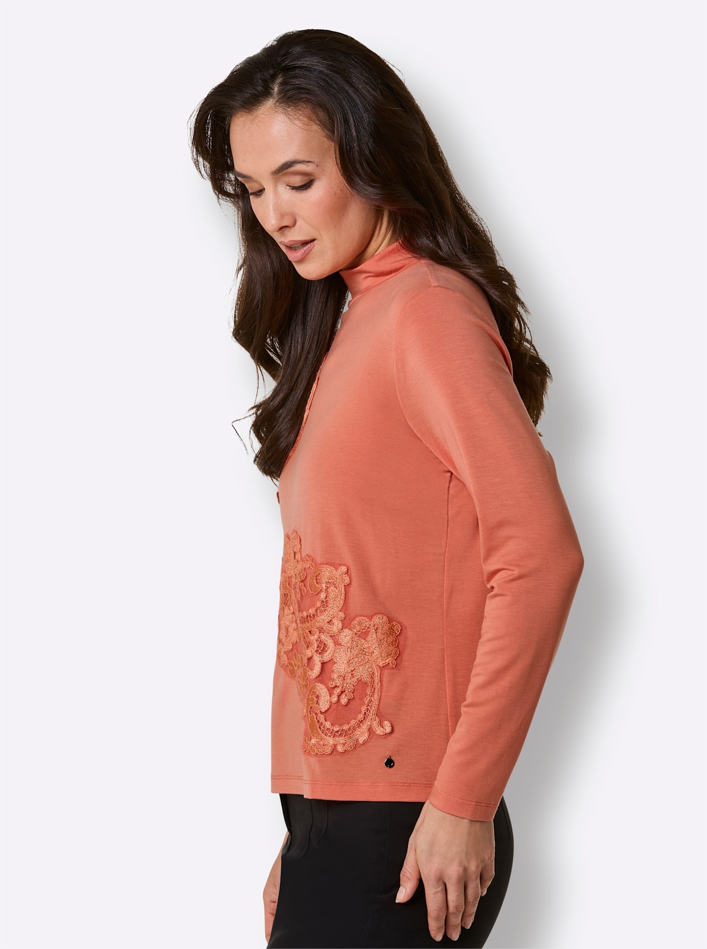 CREATION L PREMIUM Stehkragenshirt »Shirt« 1