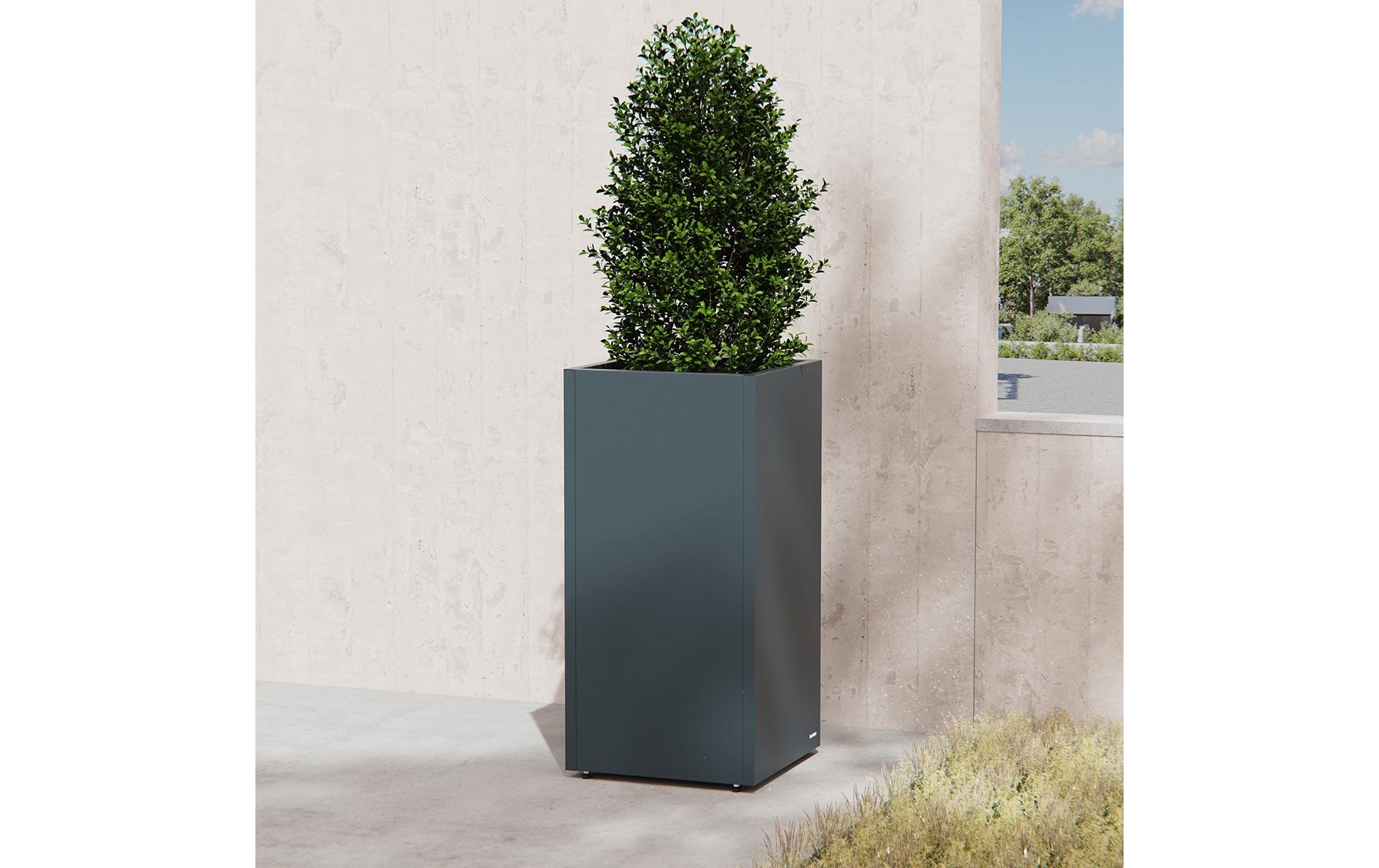 Herstera Garden Pflanzkübel »Metall Säulen 50 x 50 x 100 cm«