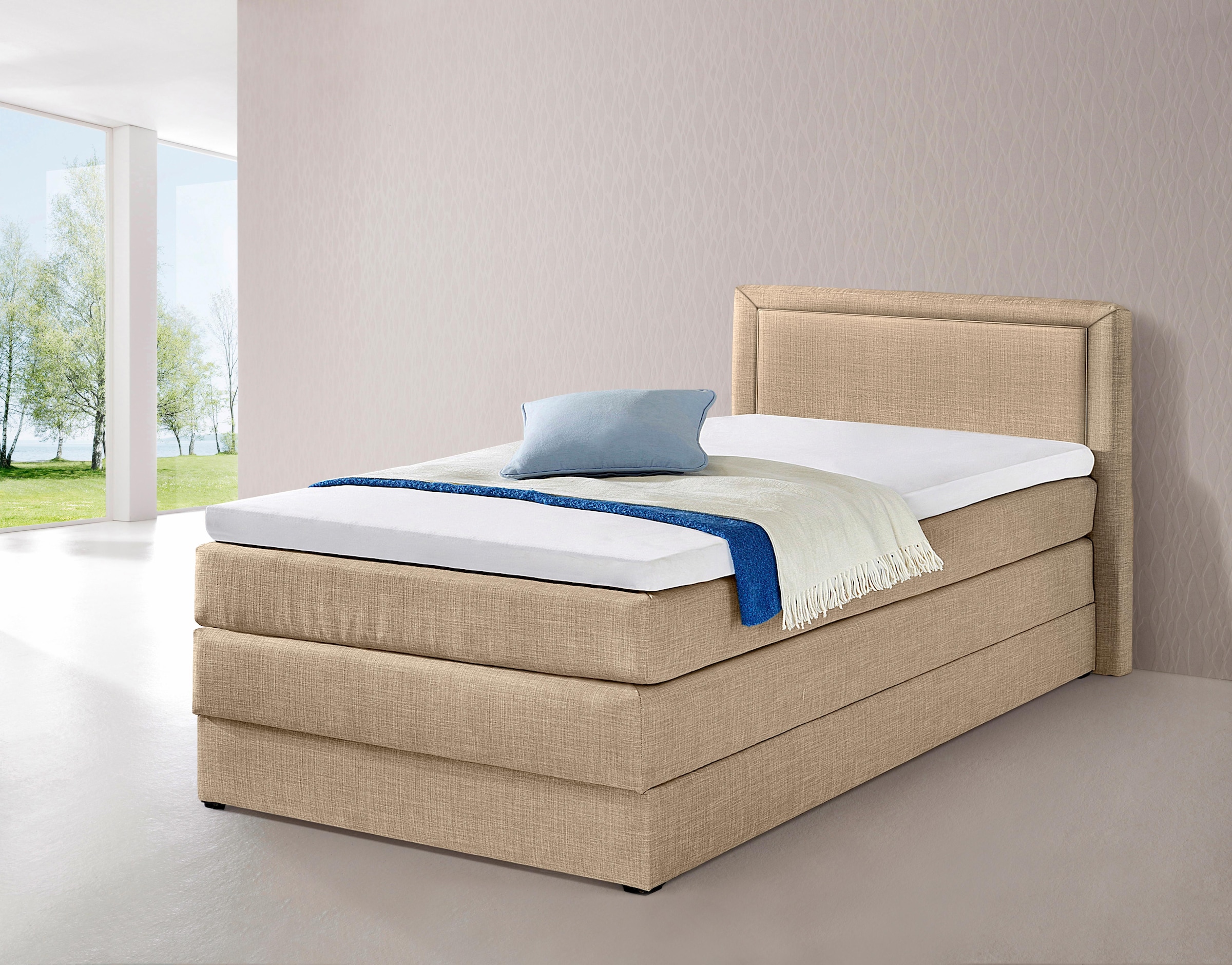 hapo Boxspringbett mit Bettkasten