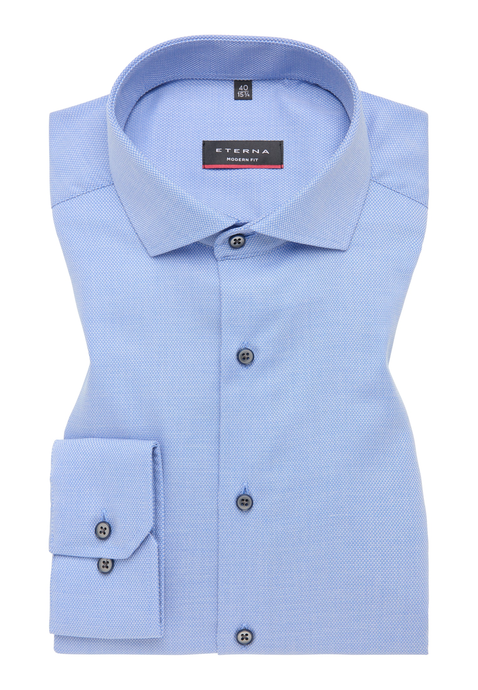 Eterna Langarmhemd »MODERN FIT« NON IRON (bügelfrei)