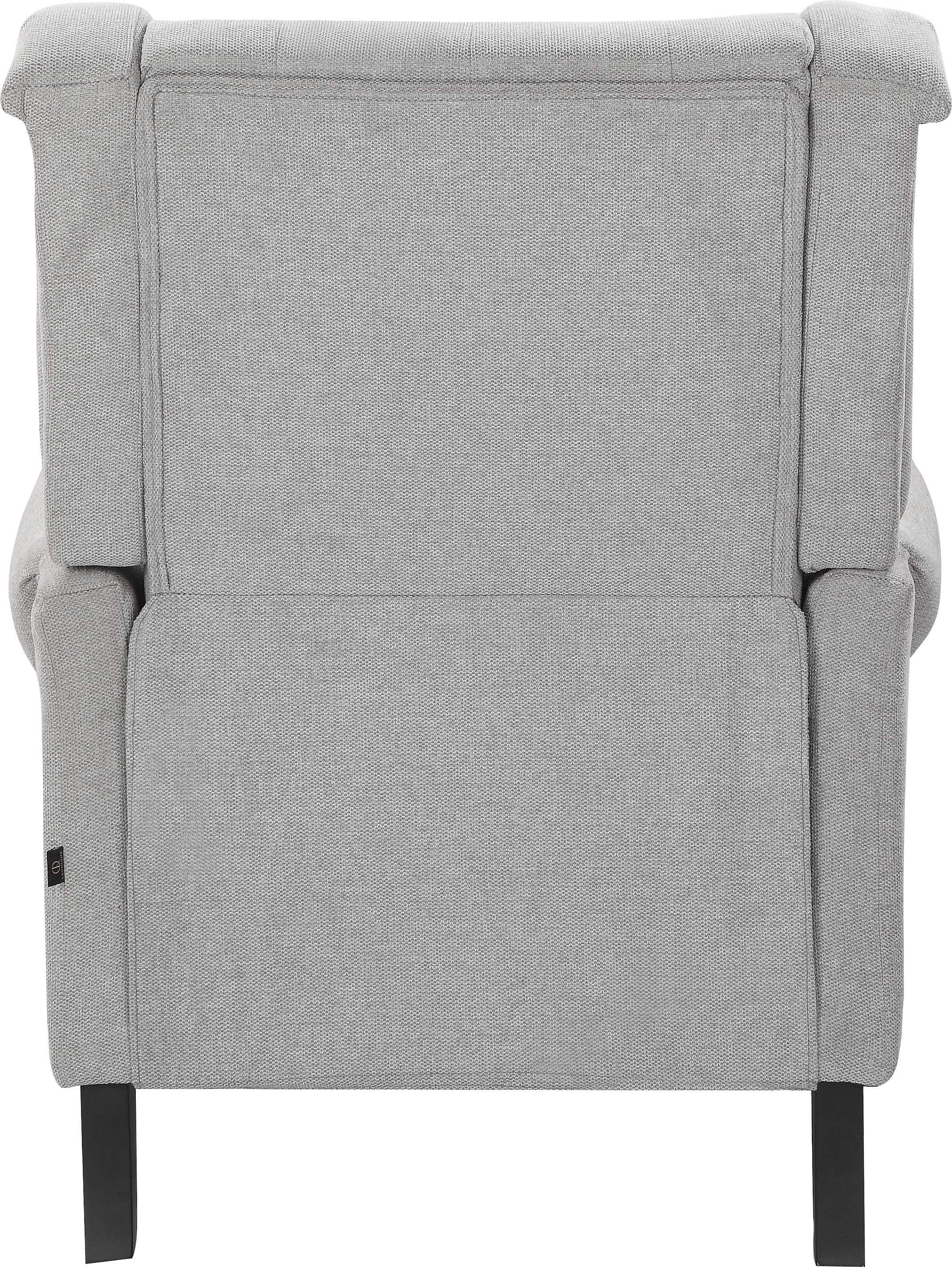 Leonique Relaxsessel »Childebert«, (1 St.), mit Verstellung, Sitz und Rücken gepolstert, Sitzhöhe 49,5 cm