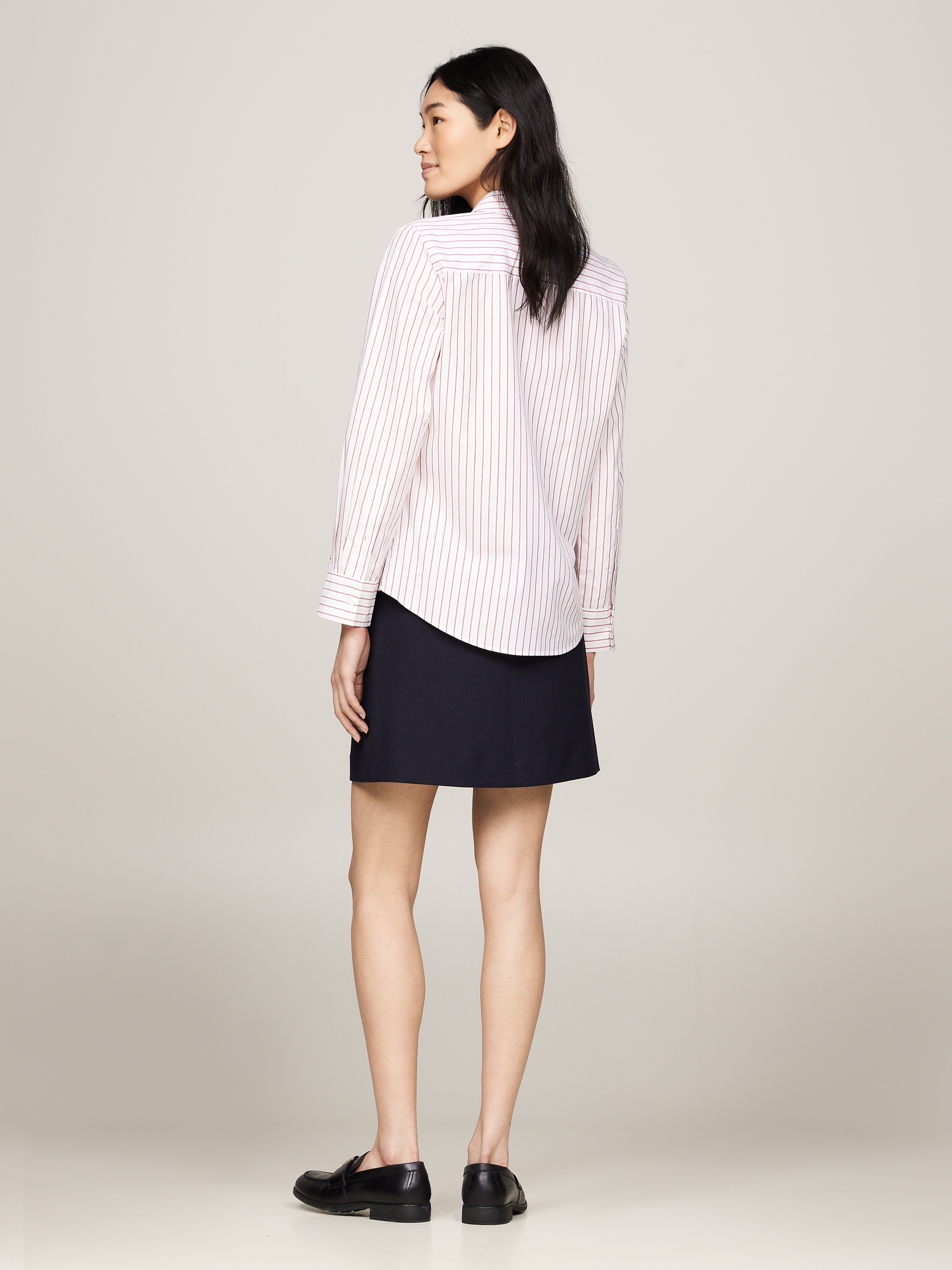 Tommy Hilfiger Hemdbluse »STRIPE REGULAR SHIRT«, mit Streifendessin