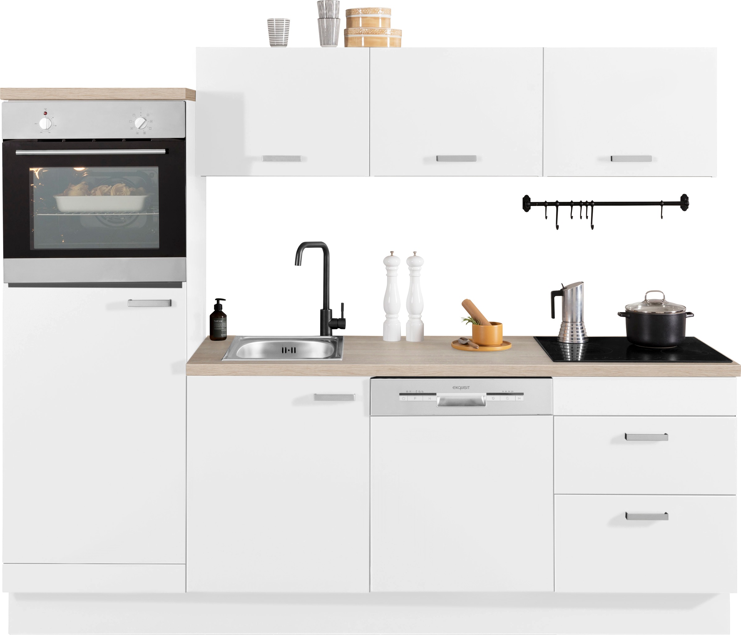 OPTIFIT Küchenzeile "Parma" ohne E-Geräte, Breite 240 cm