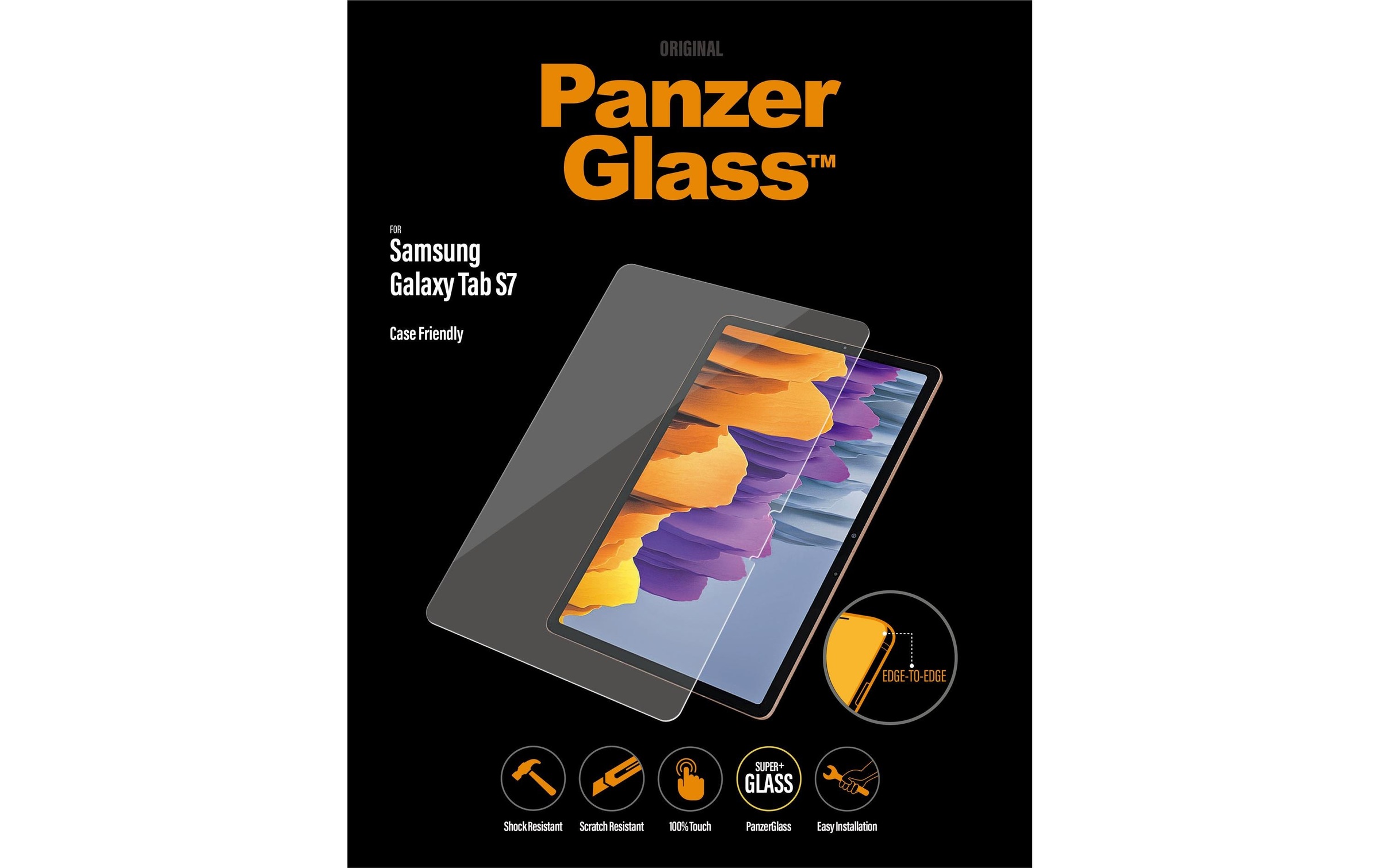 Schutzfolie »Case Friendly Galaxy Tab S7/S8 11«, (1 St.)