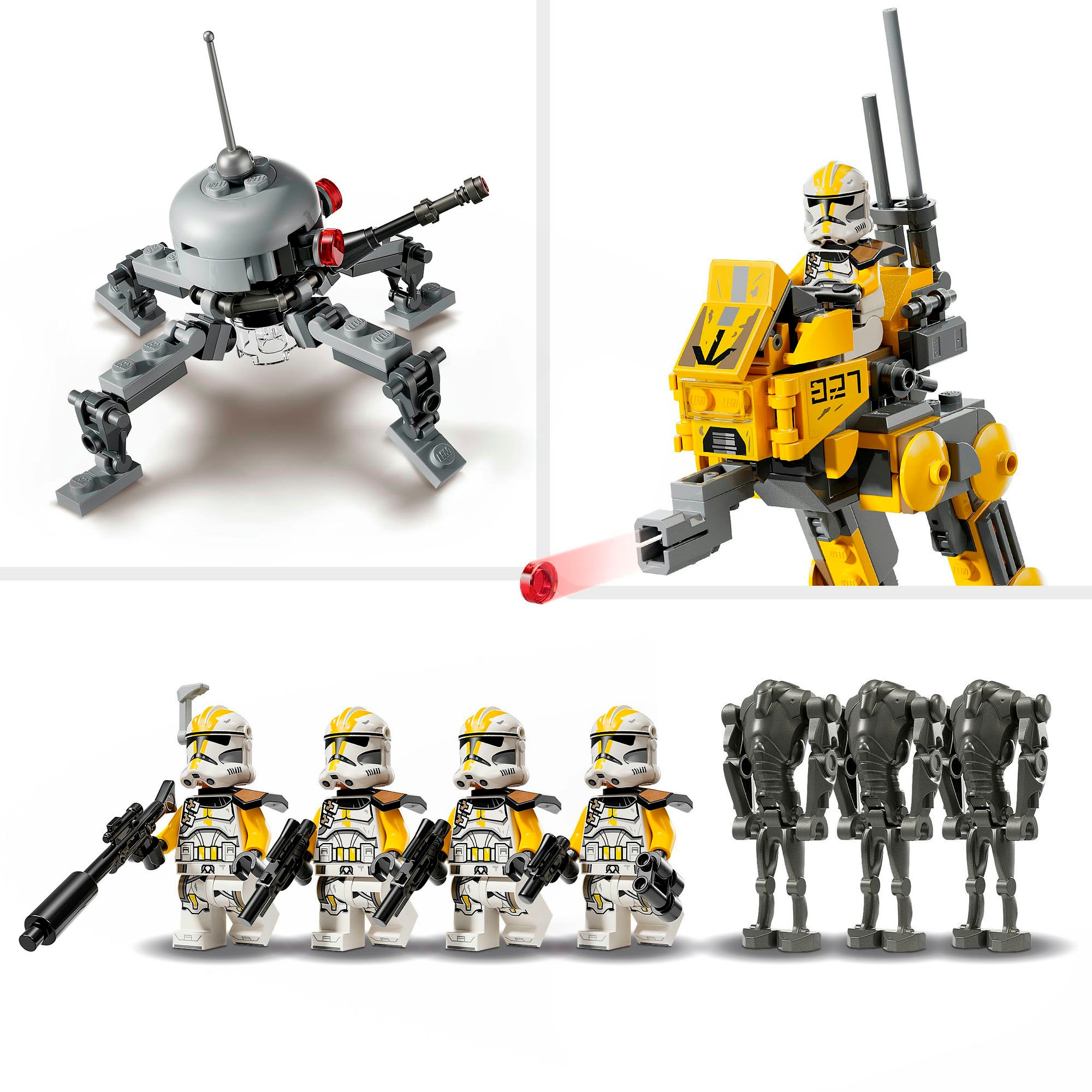 LEGO® Pions de construction »Klonsoldaten des 327. Sternenkorps Battle Pack (75431)« LEGO Star Wars™; Made in Europe