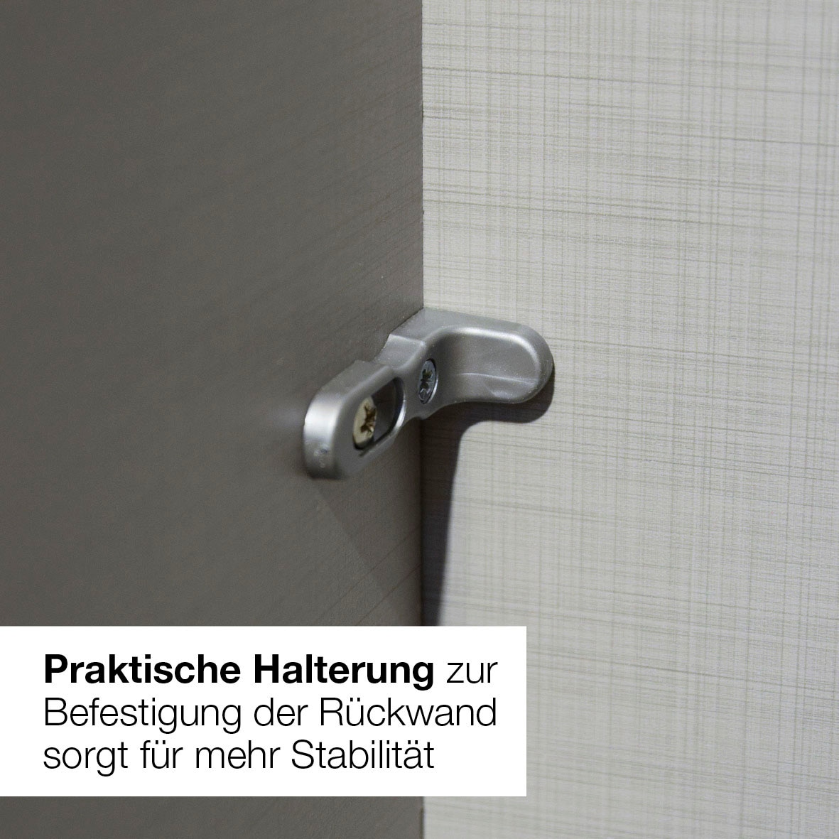 Wimex Armoire à portes coulissantes »Bremen in der Breite 180cm, wahlweise mit Spiegel« avec aspect multiplex moderne, tiroirs inclus