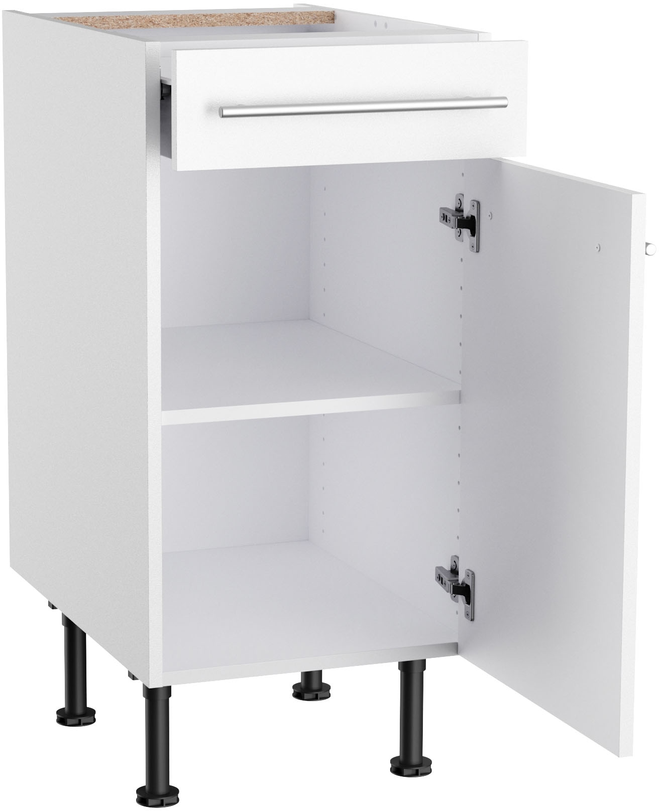 KOCHSTATION Armoire basse »KS-Bern2« Breite 40 cm, 1 Tür, 1 Schubkasten, 1 Einlegeboden