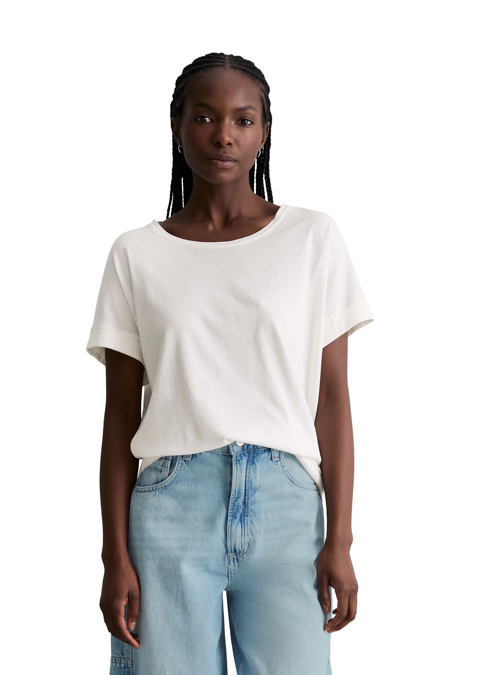 Image of Marc OPolo DENIM T-Shirt relaxed aus Organic Cotton