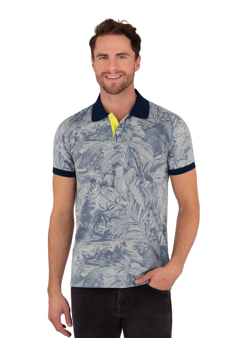 Image of Trigema Poloshirt, mit schickem floralem Muster bei Ackermann Versand Schweiz