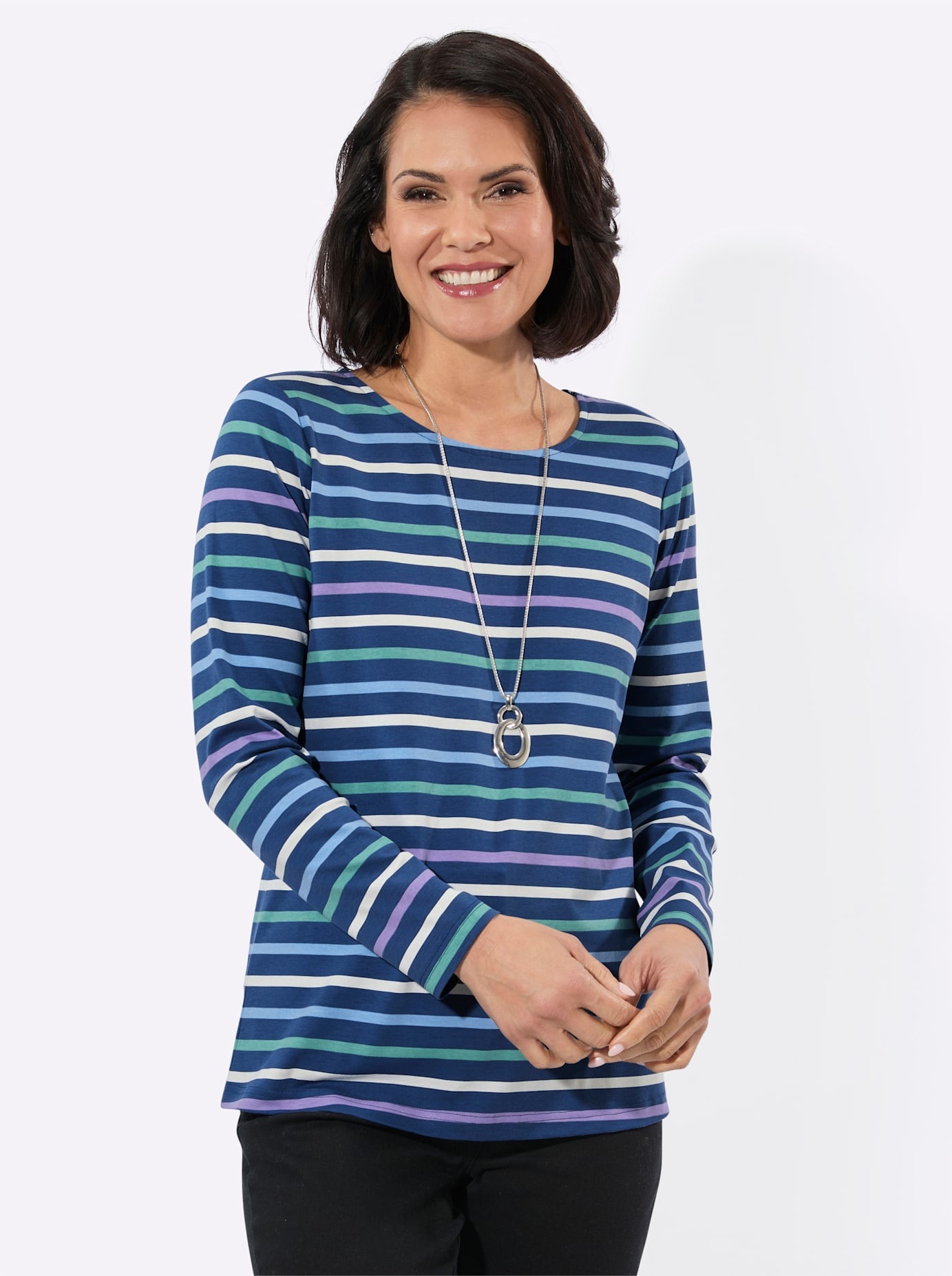 Casual Looks Print-Shirt »Druck-Shirt« 1